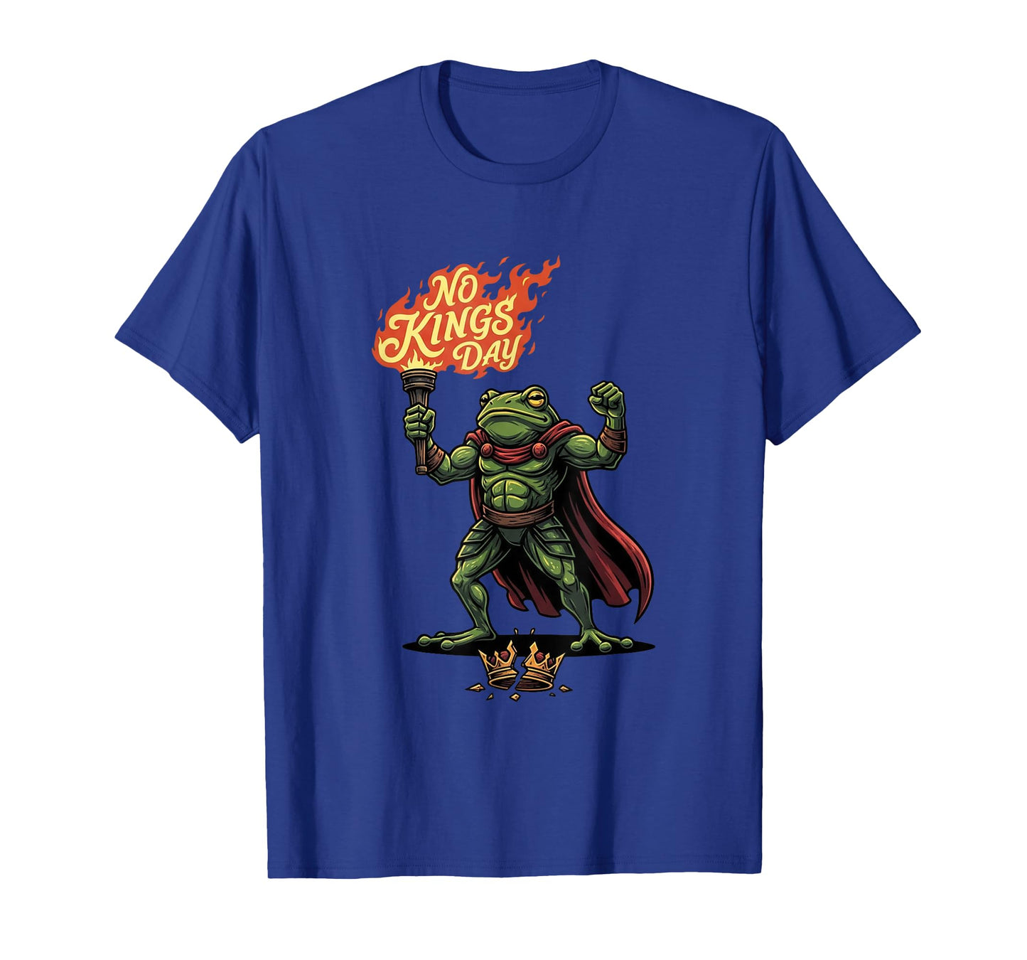 No Kings Day Portland Shirt Frog Protest T-Shirt
