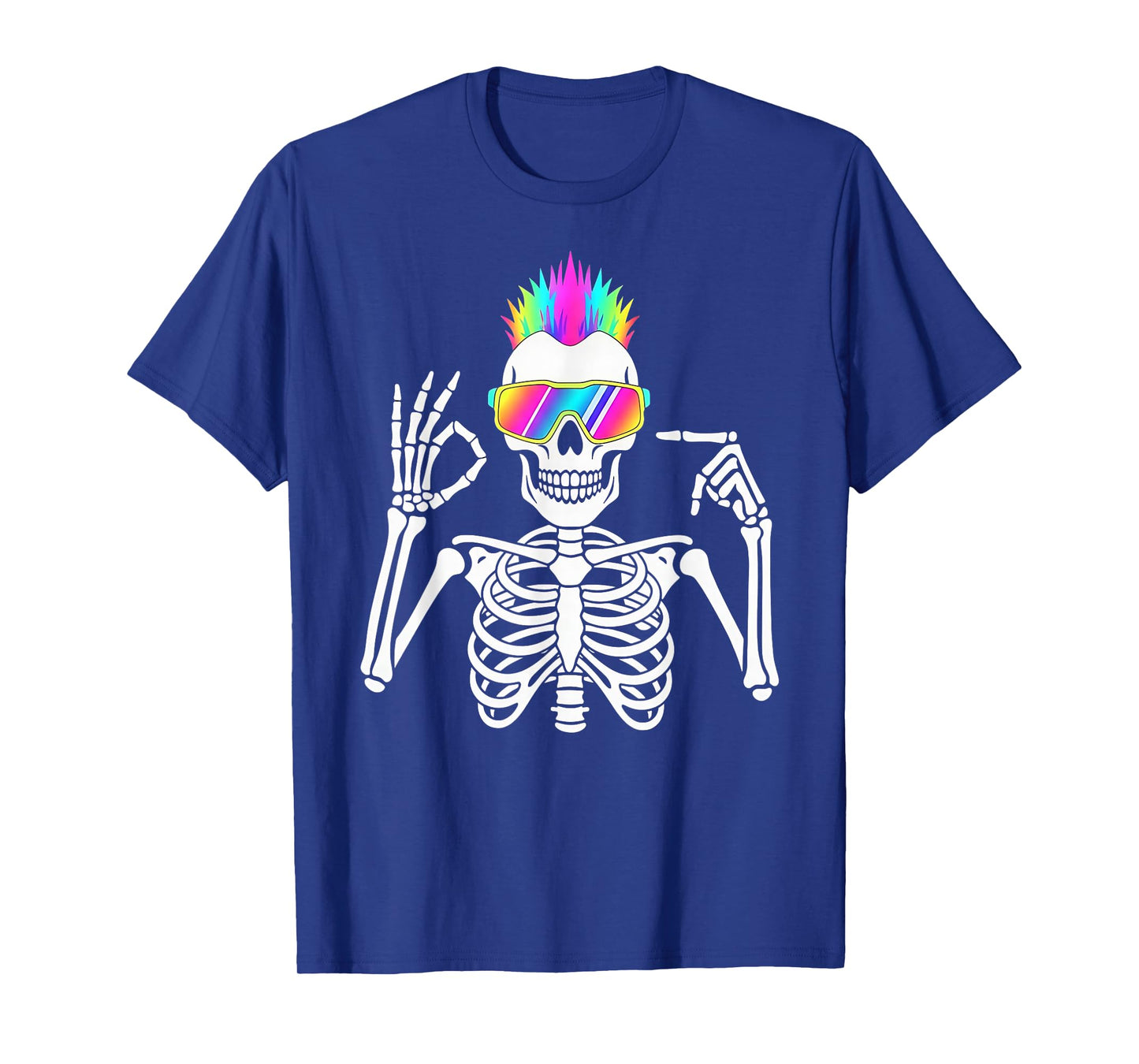 67 Skeleton Gen Alpha Funny Six Seven Halloween Meme T-Shirt