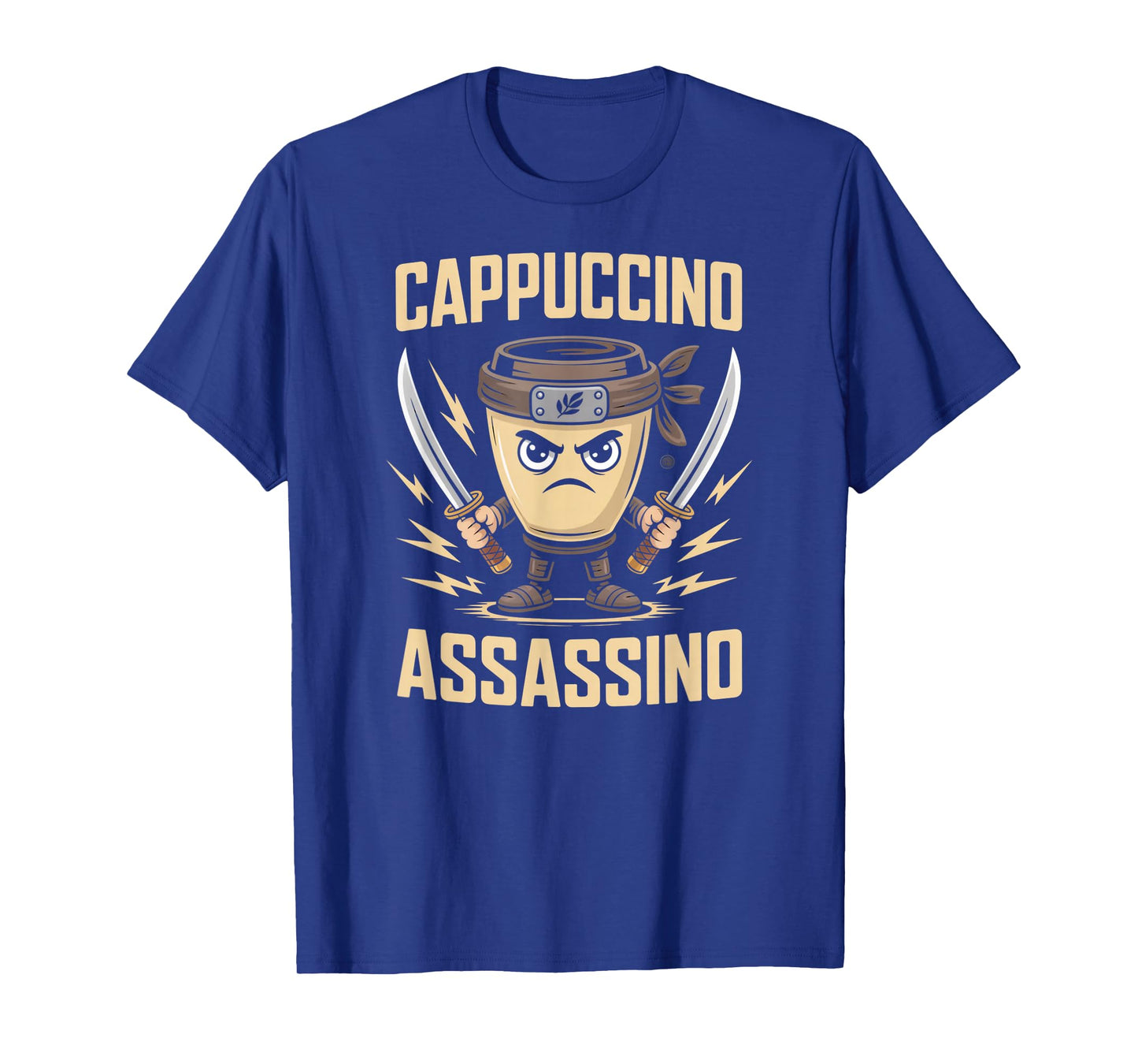 Cappuccino Assassino Italiano Brainrot Ninja Meme T-Shirt