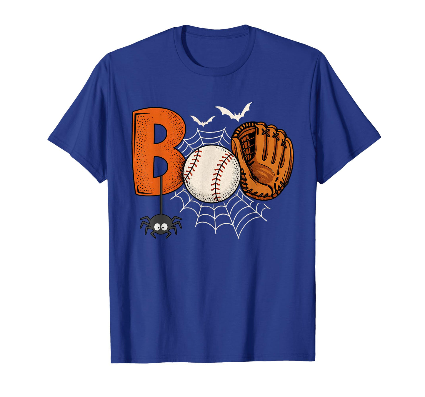 Funny Boo Baseball Halloween Sports Men Boys Kids Toddler T-Shirt