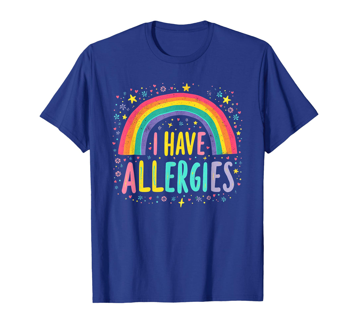 I Have Allergies Funny Retro Offensive Inappropriate Meme T-Shirt
