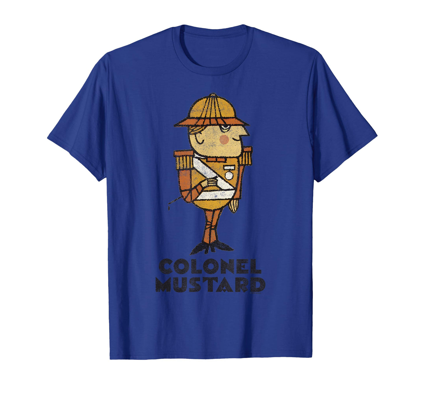 Clue Colonel Mustard Retro Poster T-Shirt