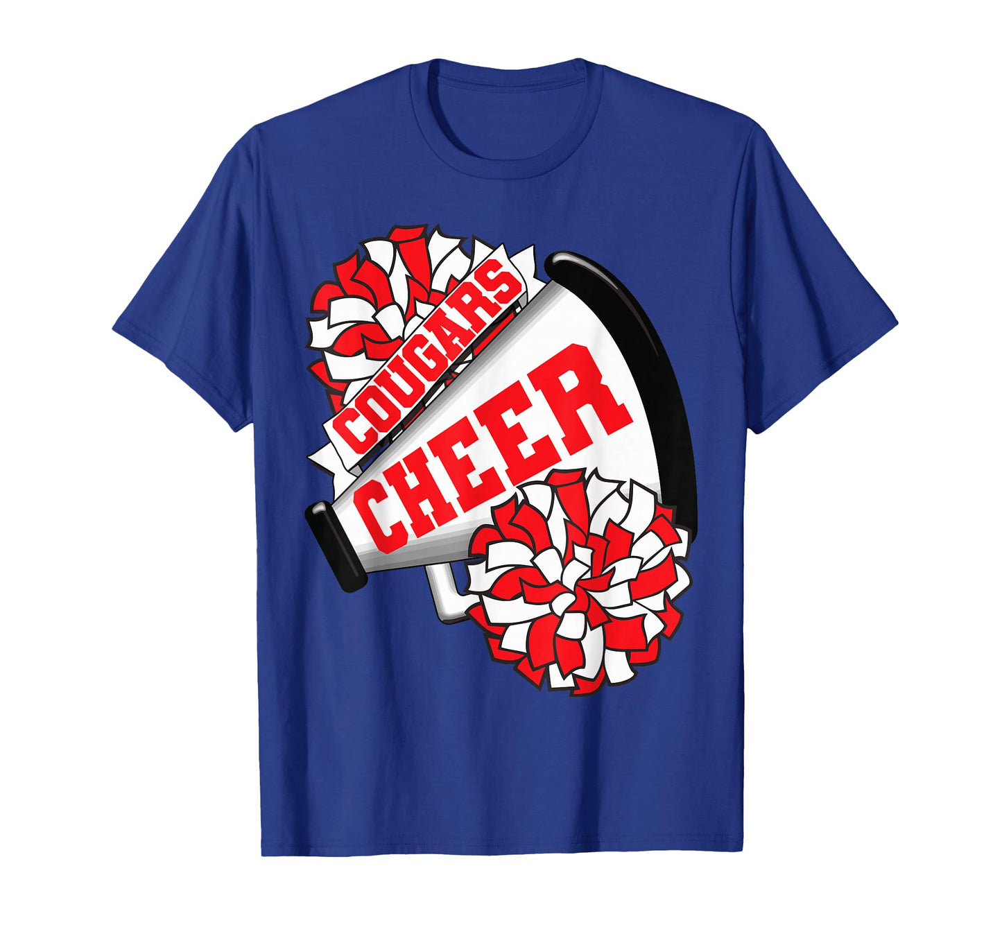 Cougars Cheer Back To School Cheerleading Spirit R T-Shirt