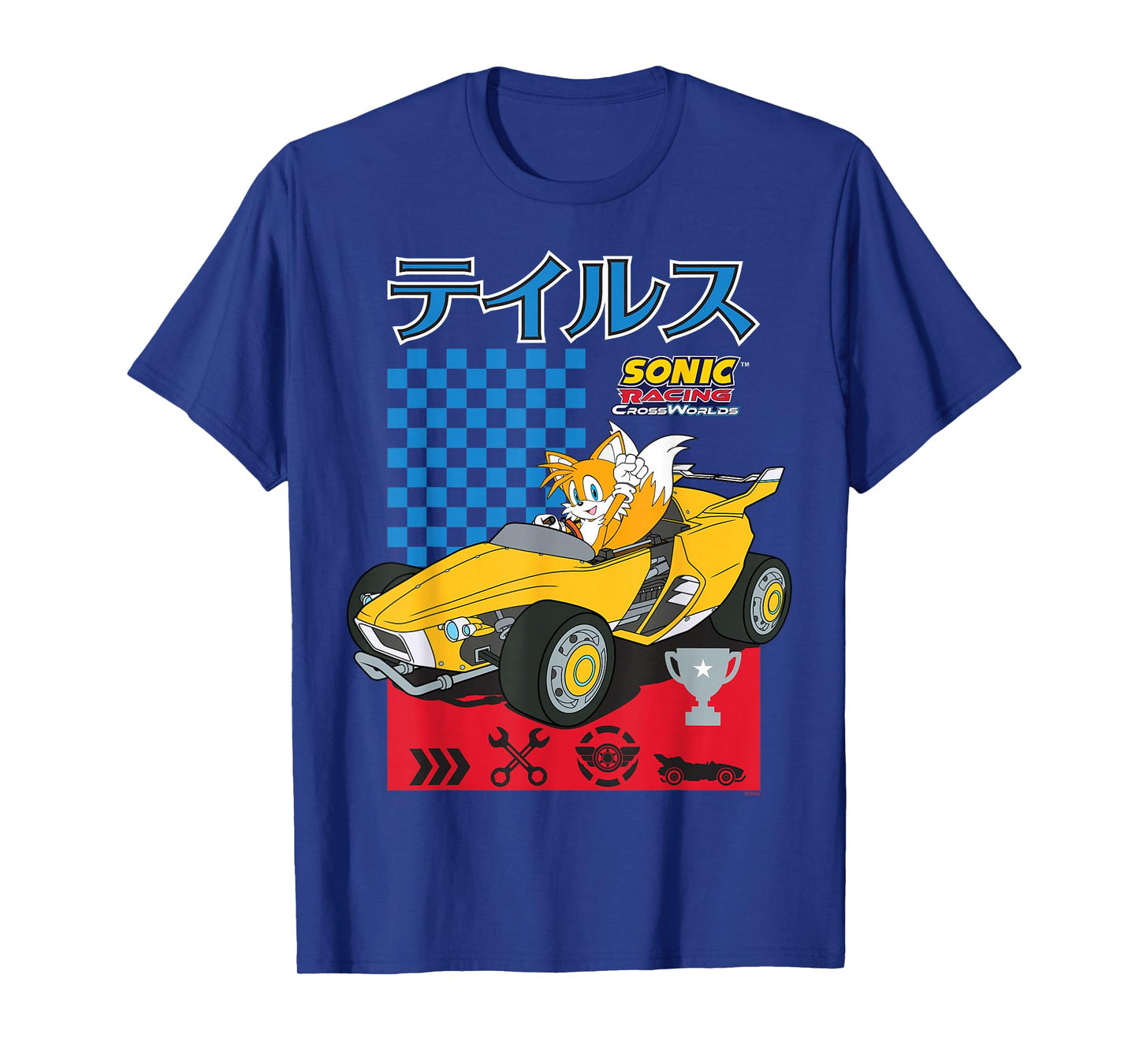 Sonic Racing CrossWorlds - Time to Drive Tails T-Shirt