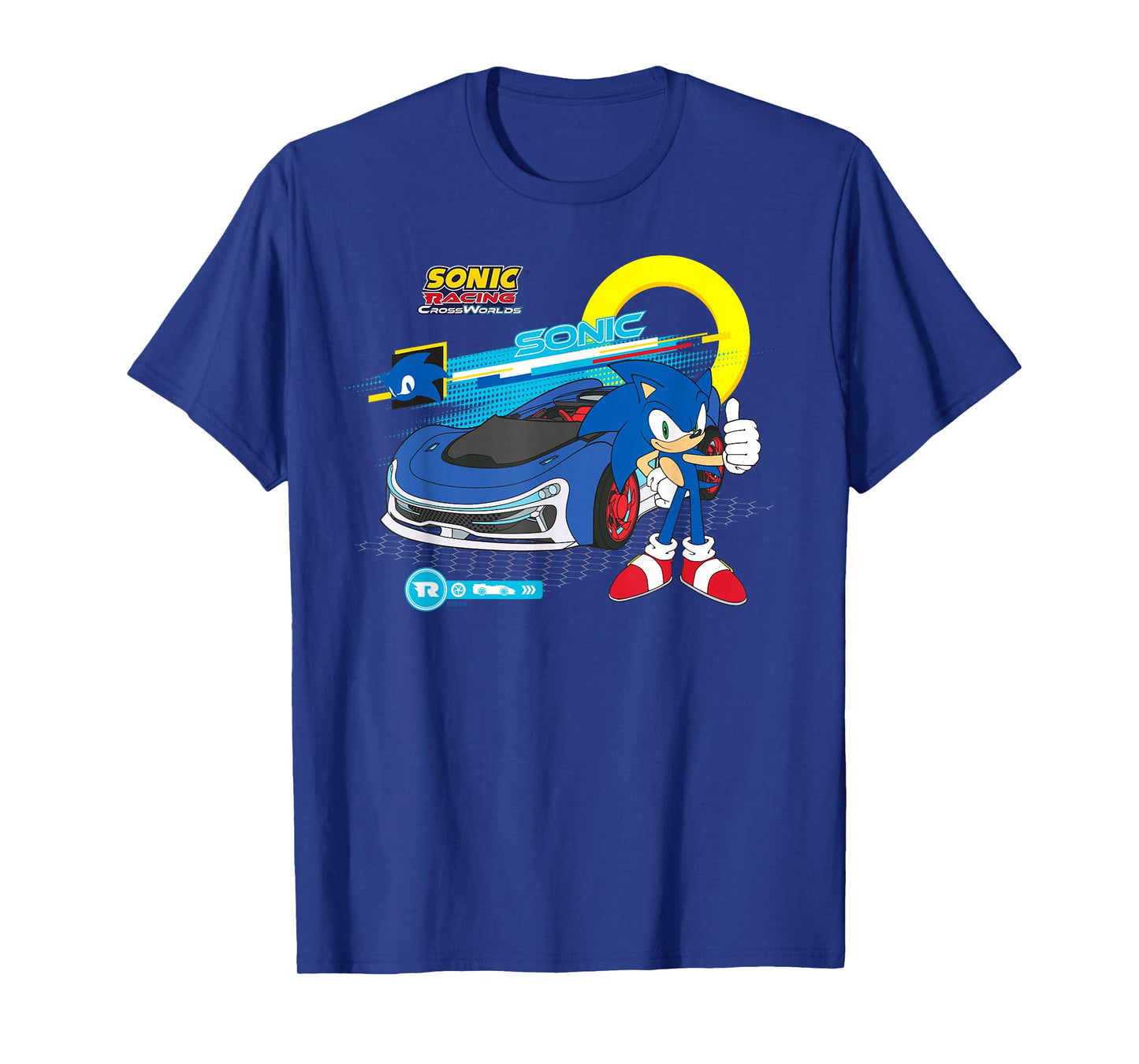 Sonic Racing CrossWorlds - Ready to Roll Sonic T-Shirt