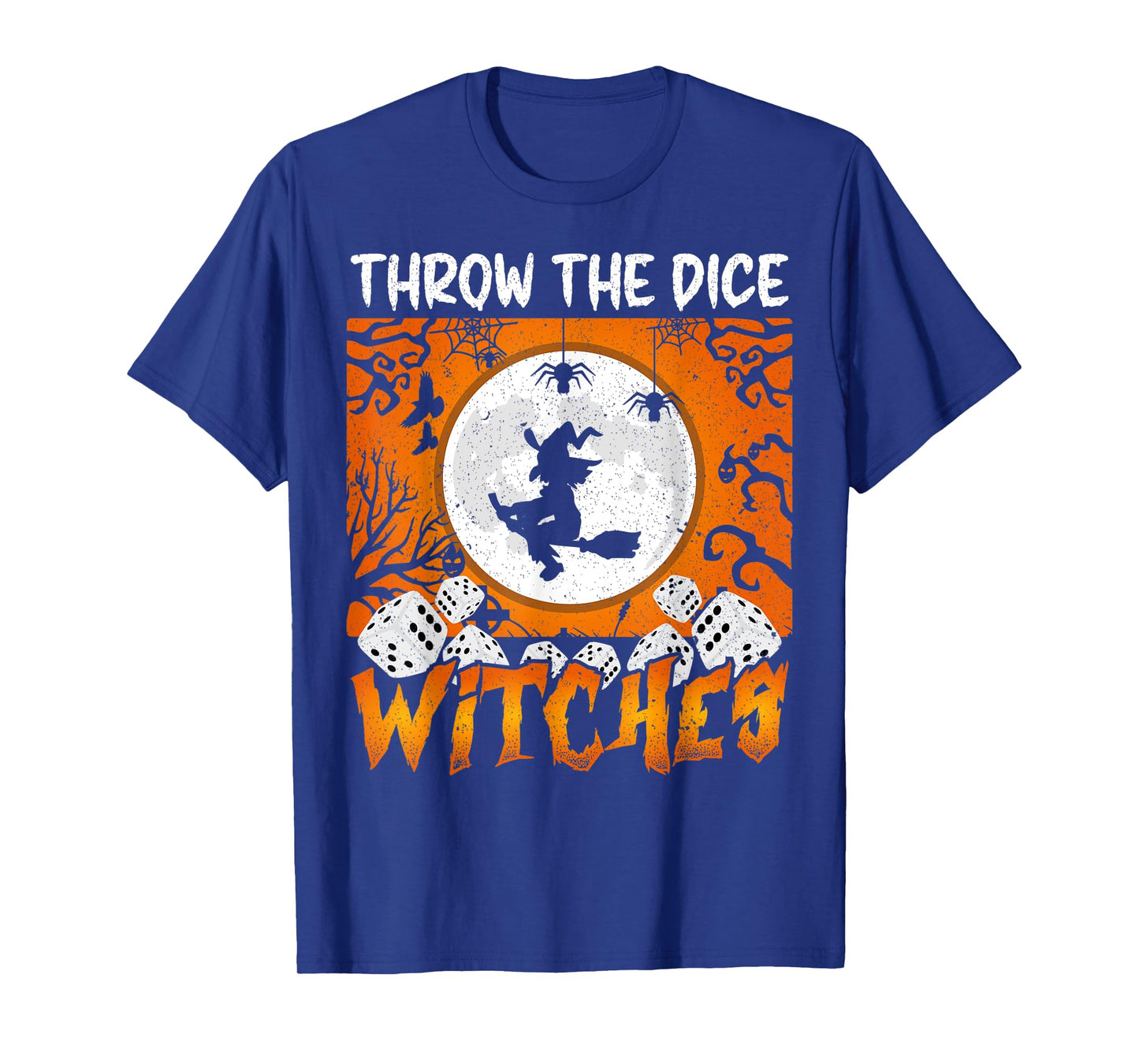 Throw The Dice Witches Halloween Bunco Party Player Costume T-Shirt