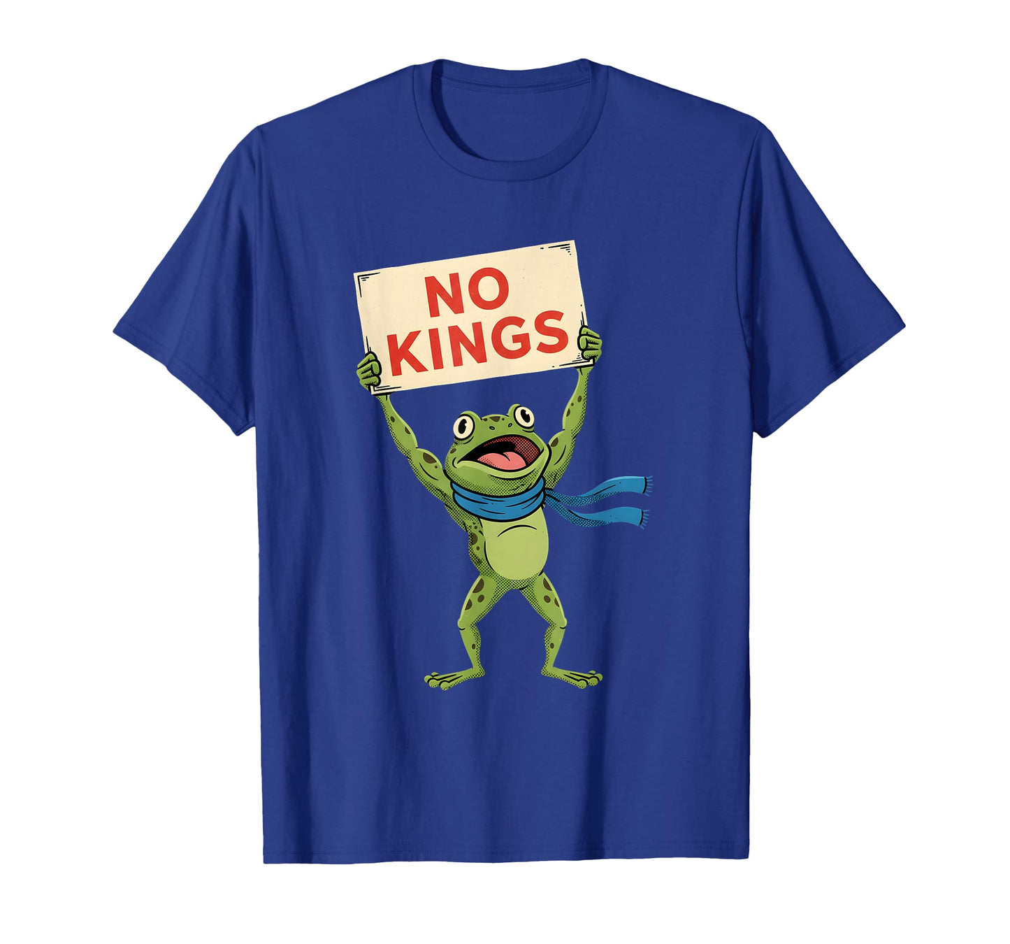 Frog Protest No Kings in America Democracy Patriotic Frog T-Shirt