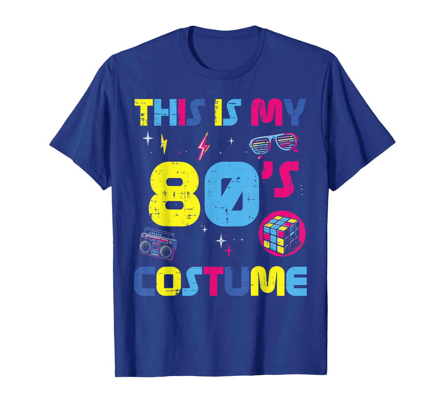 This is My 80s Costume Retro Men Women Kids T-Shirt