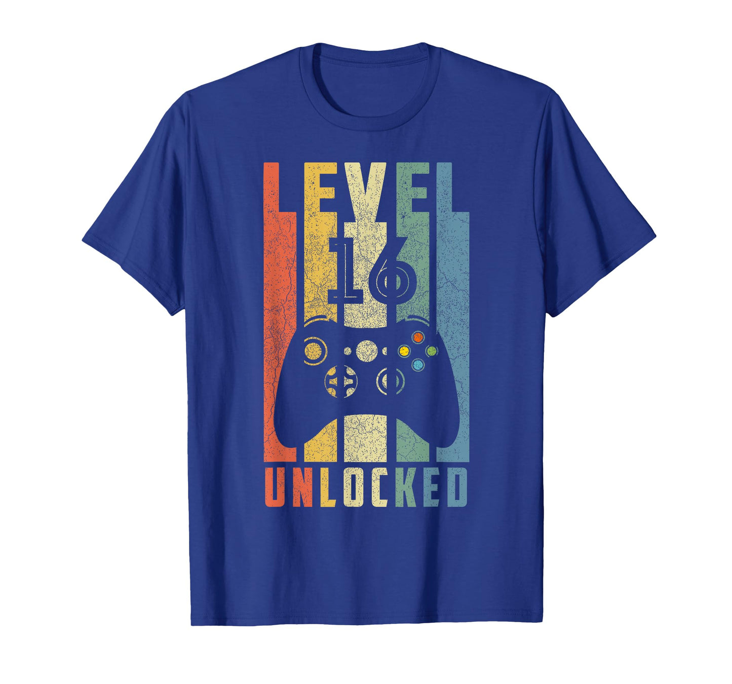 Level 16 Unlocked 16th Video Gamer Birthday Boy Gifts T-Shirt