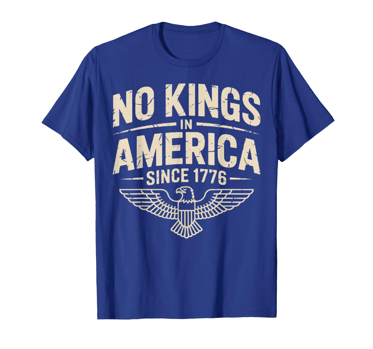 No Kings in America USA Since 1776 T-Shirt