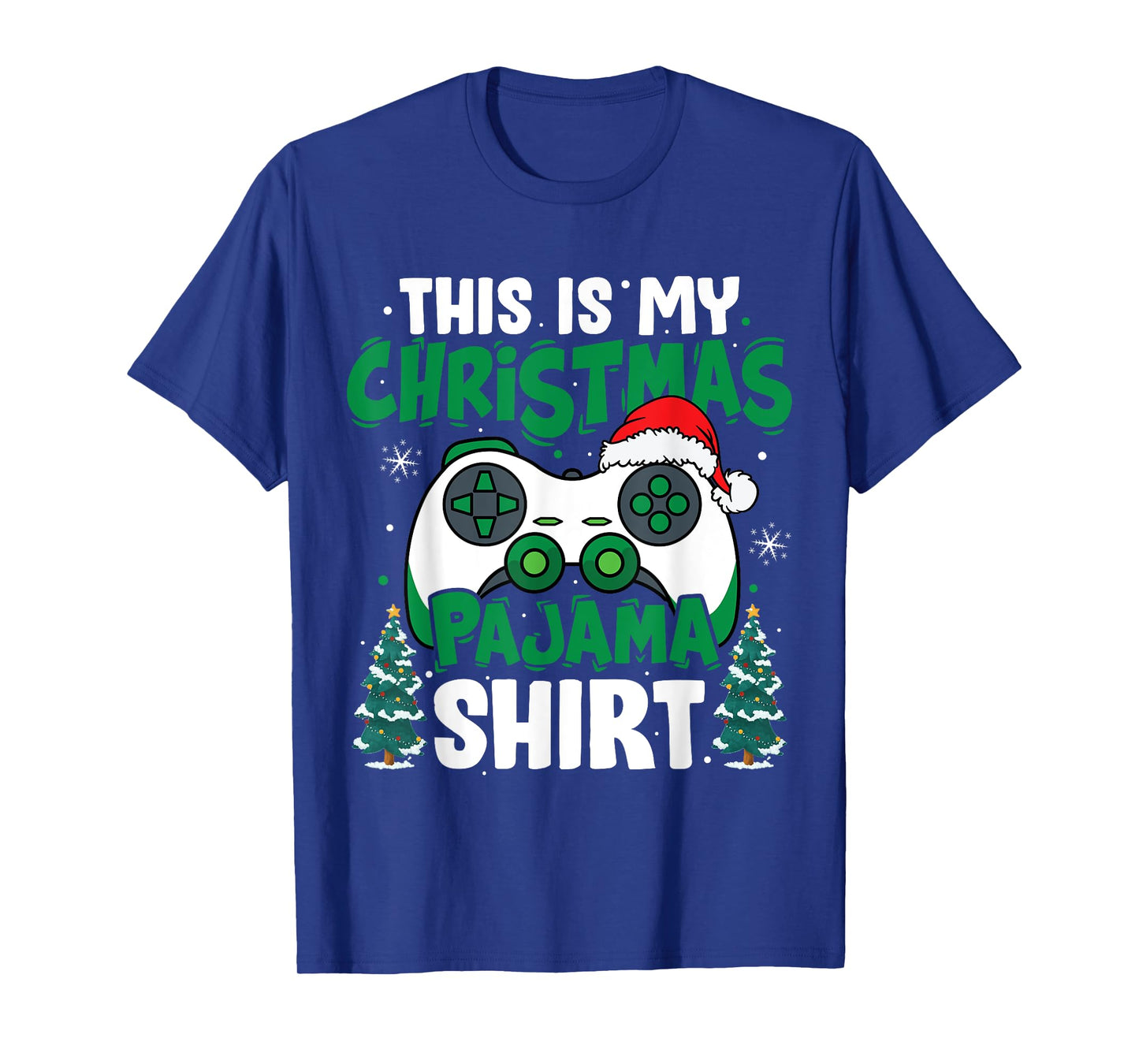 This Is My Christmas Pajama Video Game Gamer Boys Teens T-Shirt