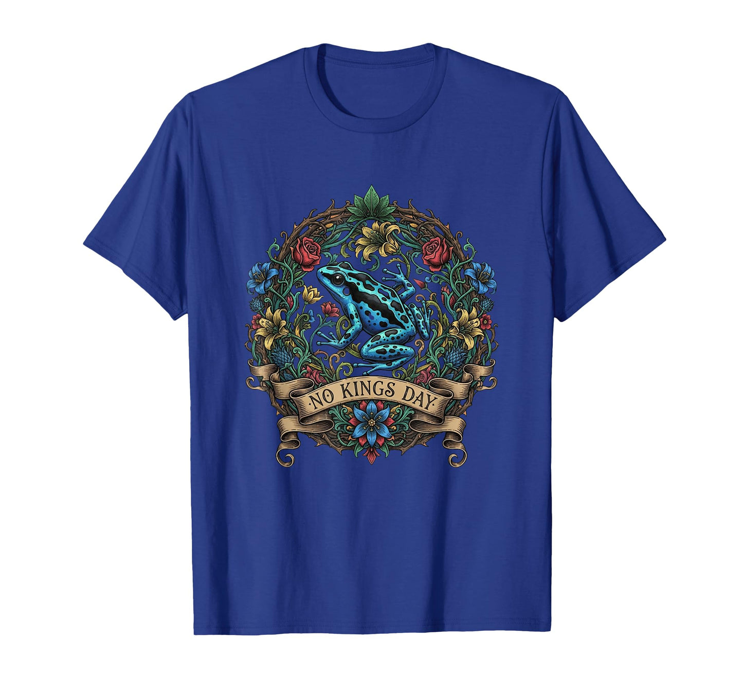 No Kings Day Portland Shirt Frog Protest T-Shirt