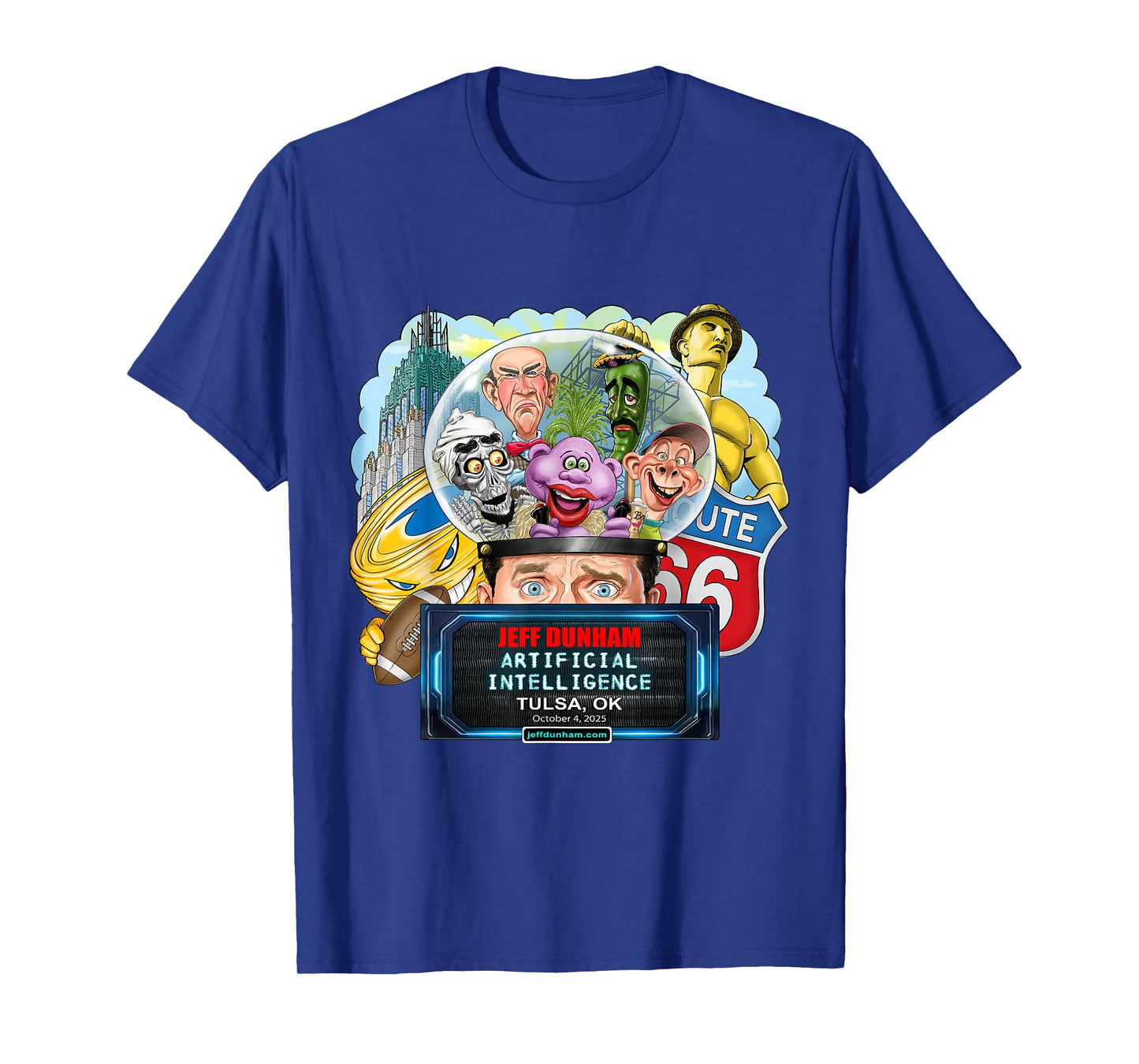 Jeff Dunham Tulsa, OK (2025) T-Shirt
