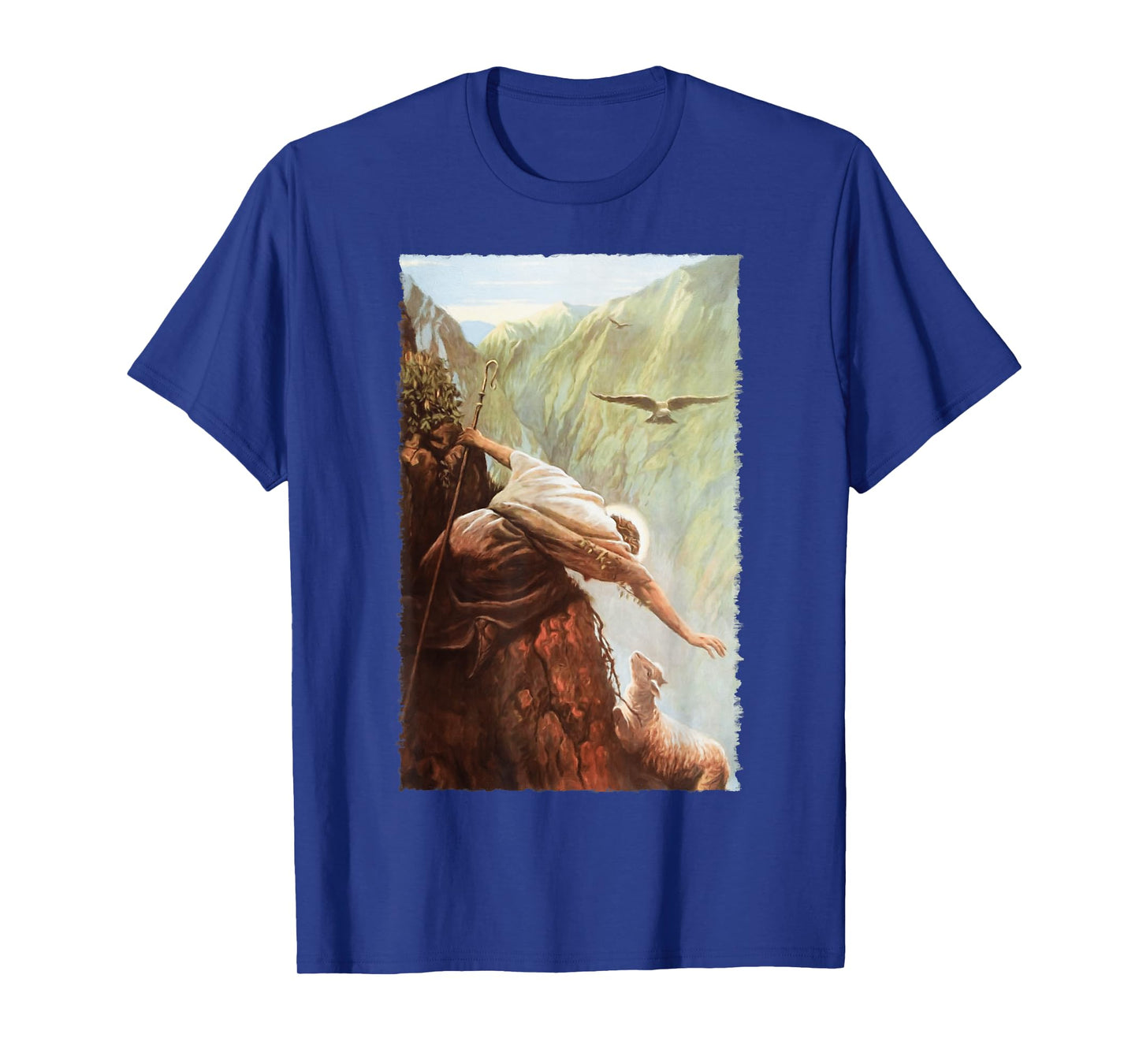 The Lost Sheep Luke 15:3-7 Christian Bible T-Shirt