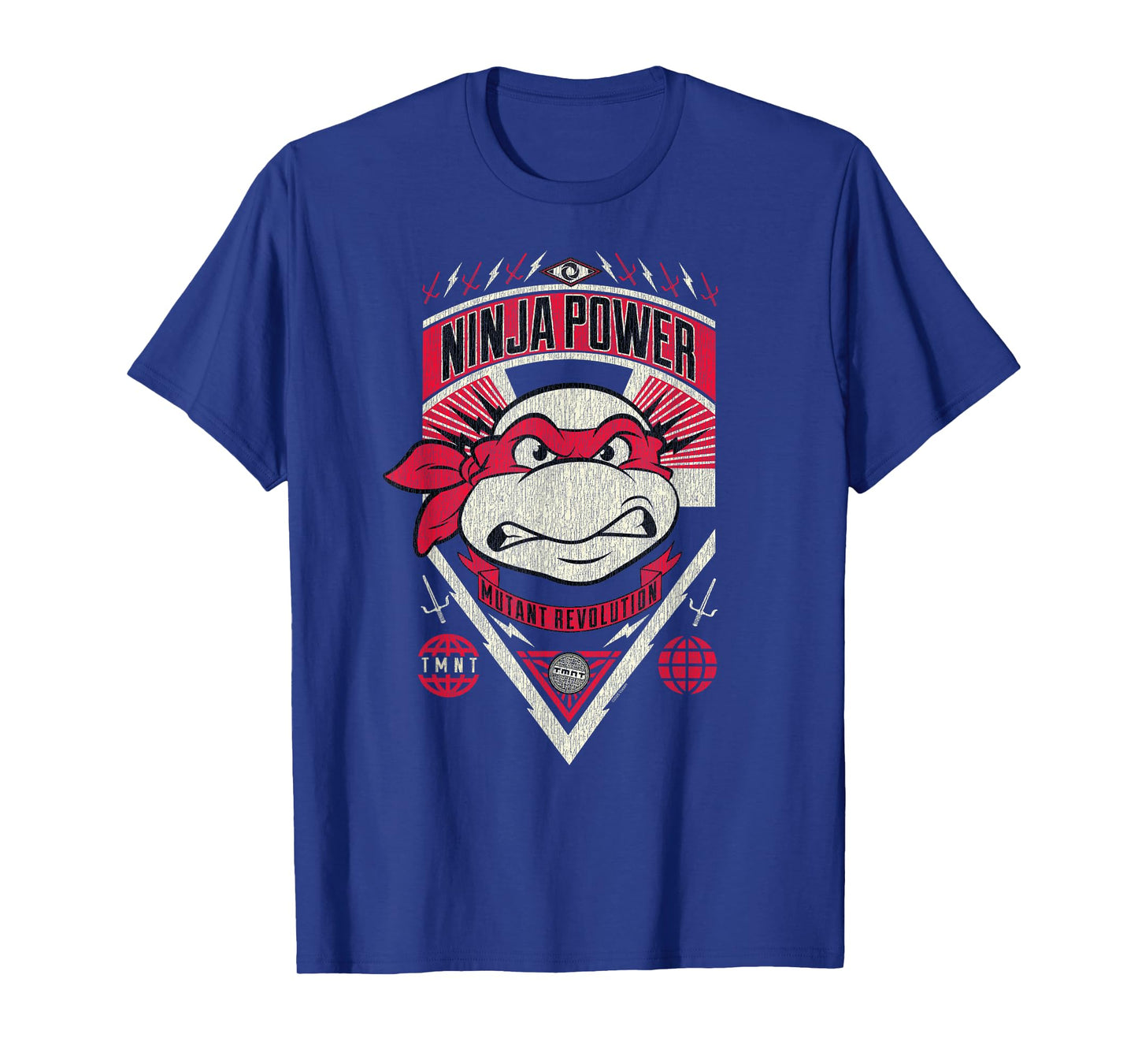 TMNT Raphael Ninja Power Poster Classic Cartoon T-Shirt