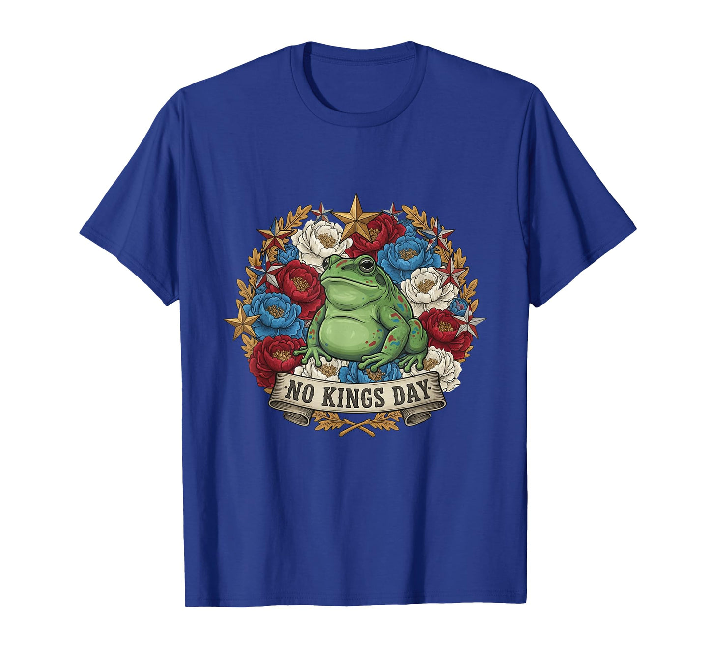 No Kings Day Portland Shirt Frog Protest T-Shirt