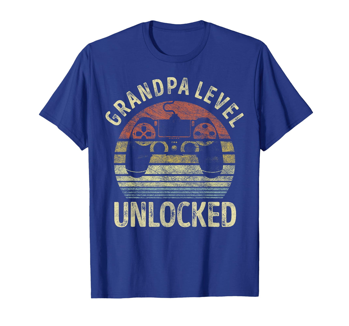 Grandpa Level Unlocked, Gaming Video Game Dad, Funny Gaming T-Shirt