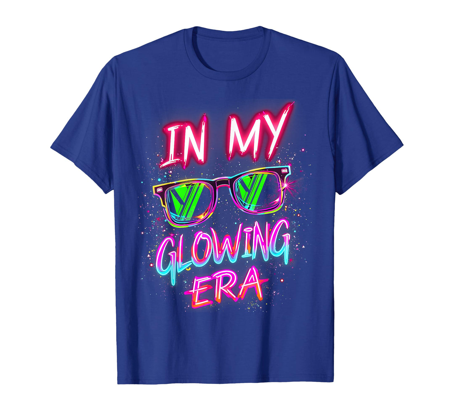 In My Glowing Era Groovy Colorful Bright T-Shirt