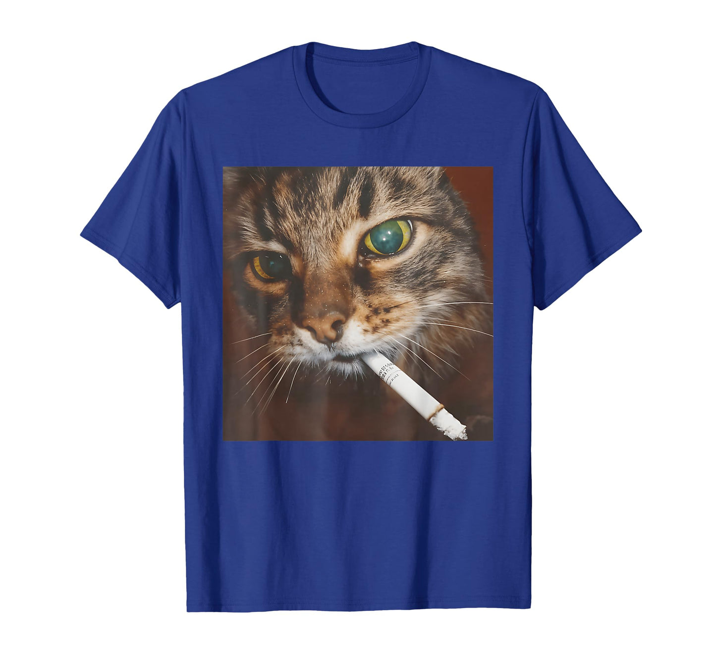 Funny Smoking Cat, Cigarette Kitty Gen Z Meme, Cat Lover T-Shirt