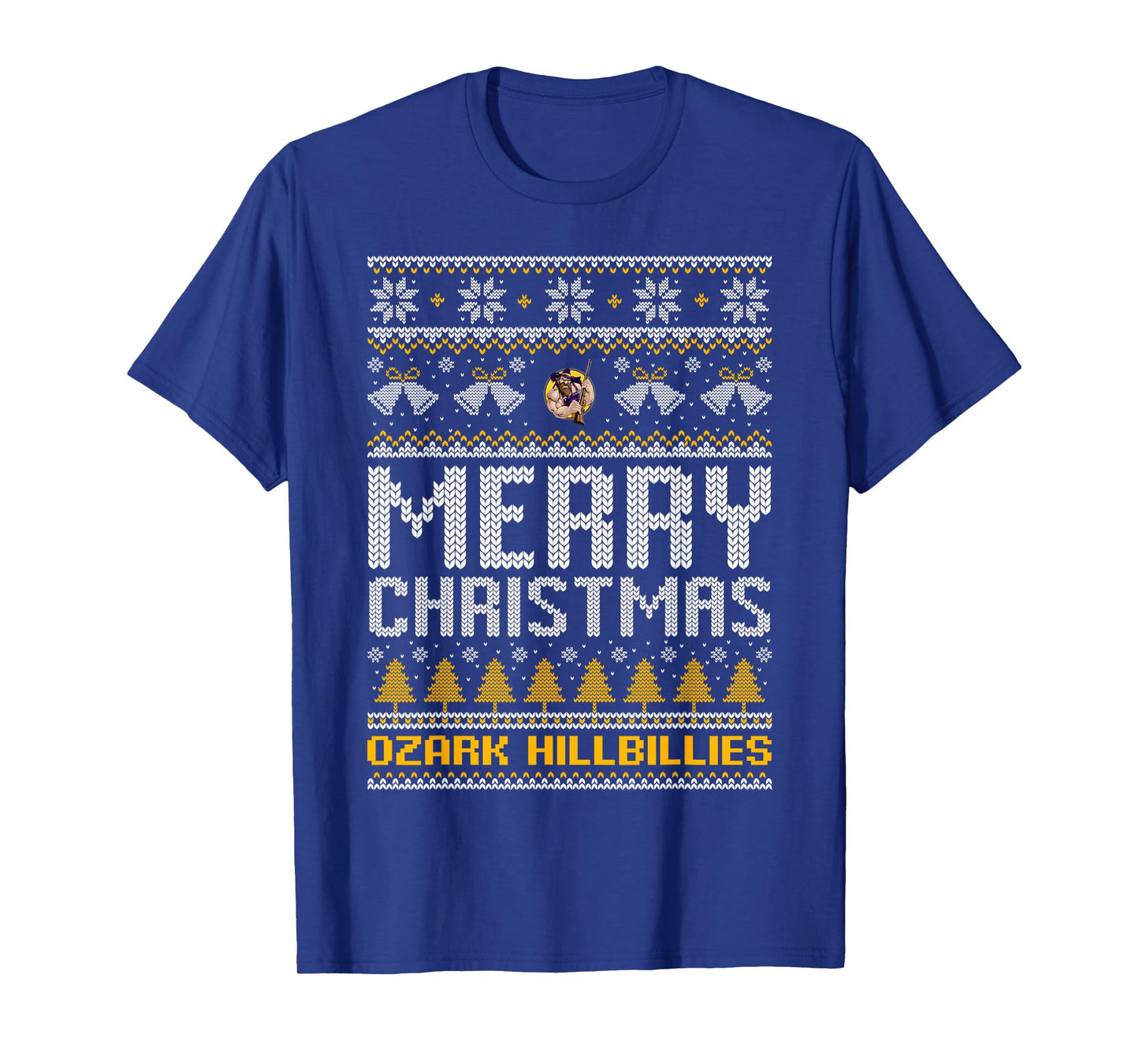 Ozark Hillbillies Logo Merry Christmas Ugly Sweater HS T-Shirt
