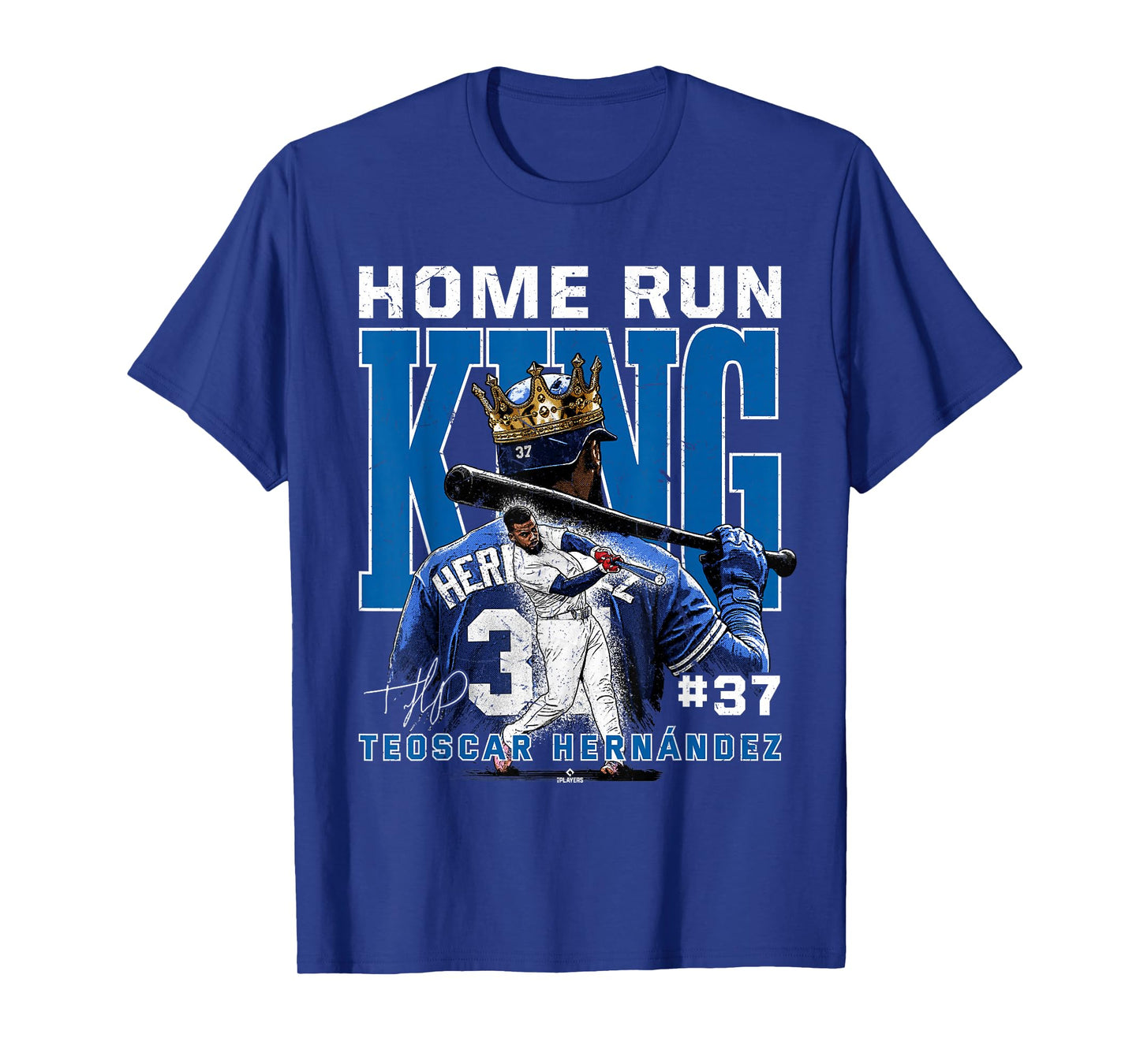 Home Run King Teoscar Hernandez Los Angeles MLBPA T-Shirt