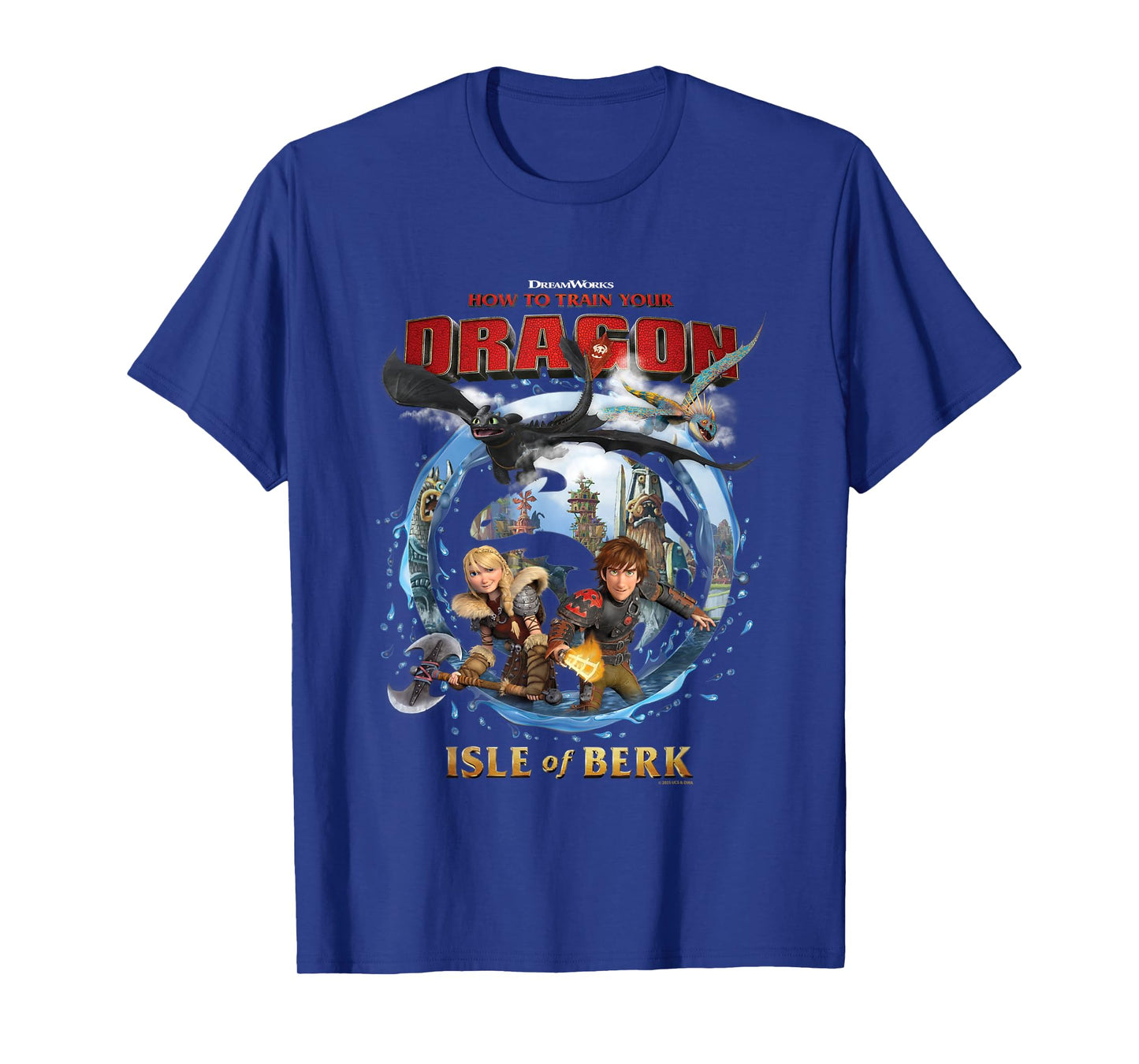 Universal Epic Universe Isle of Berk Dragons Portal Opening T-Shirt