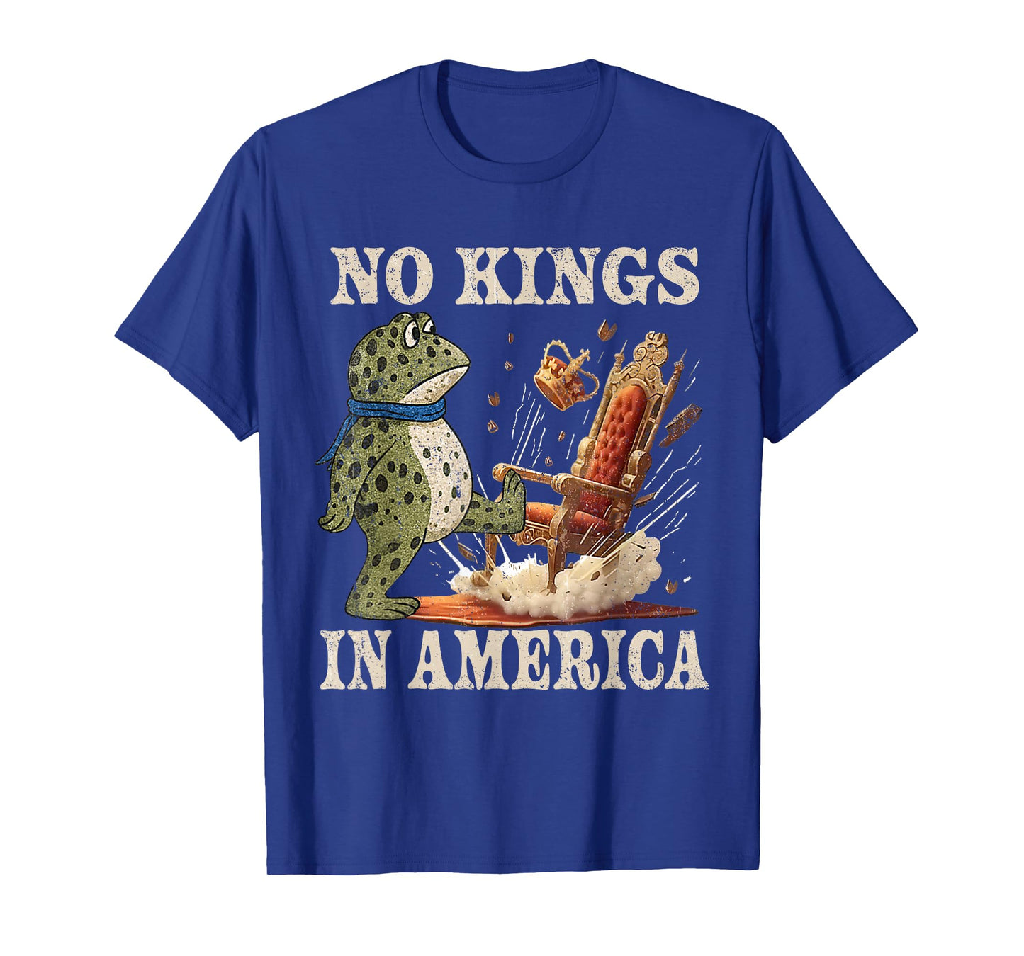 Frog Protest No Kings in America Resist Frog Portland Frog T-Shirt