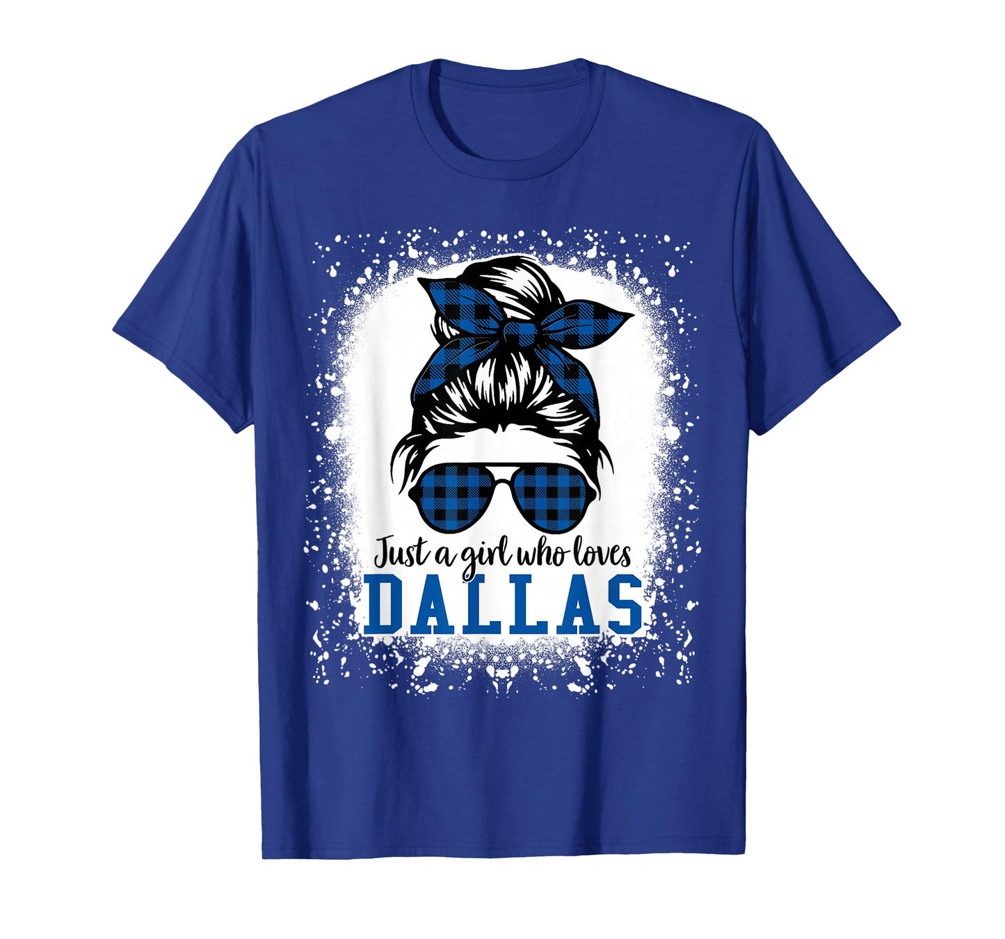 Just a Girl Who Loves Dallas, Dallas Women Girls Moms Kids T-Shirt
