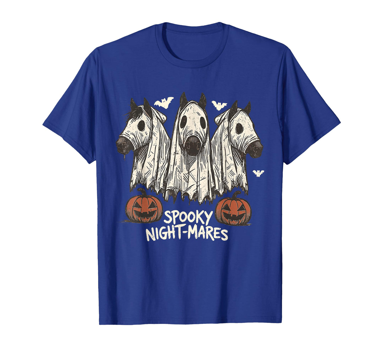 Halloween Spooky Night-mares Spooky Horse Western Halloween T-Shirt