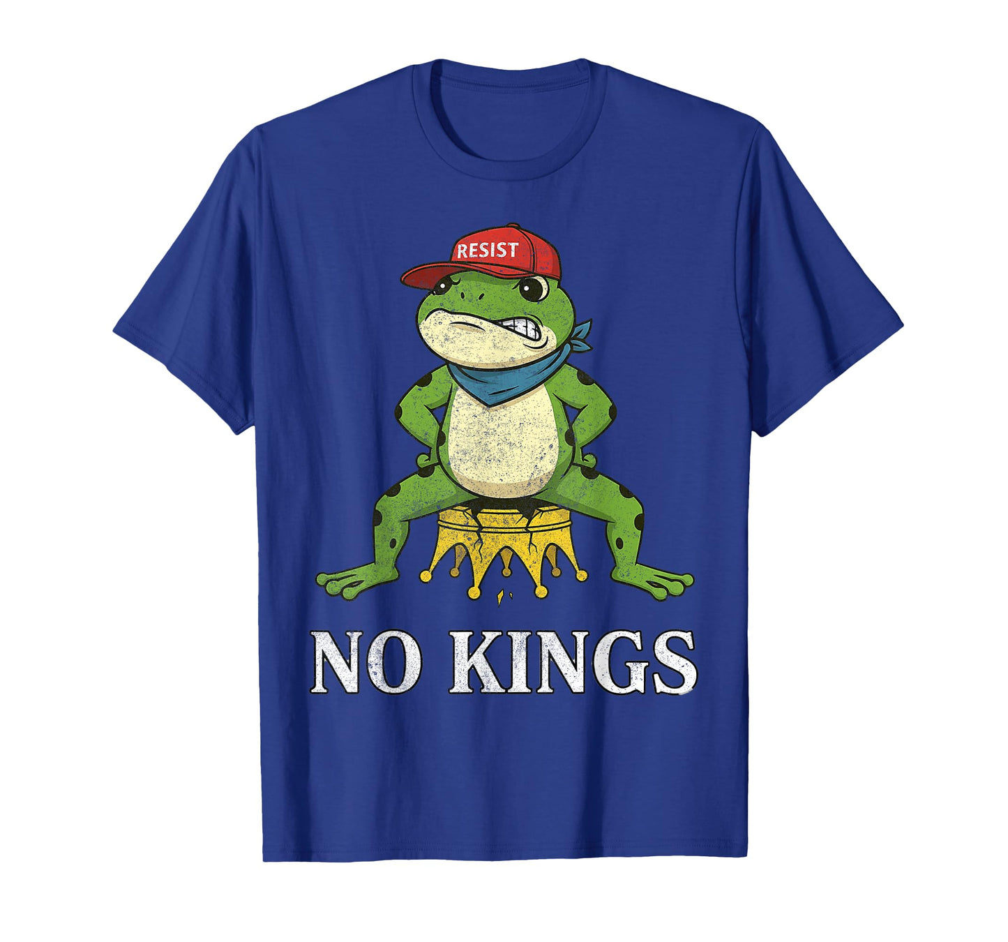 Freedom Portland Frog Resist No Kings T-Shirt