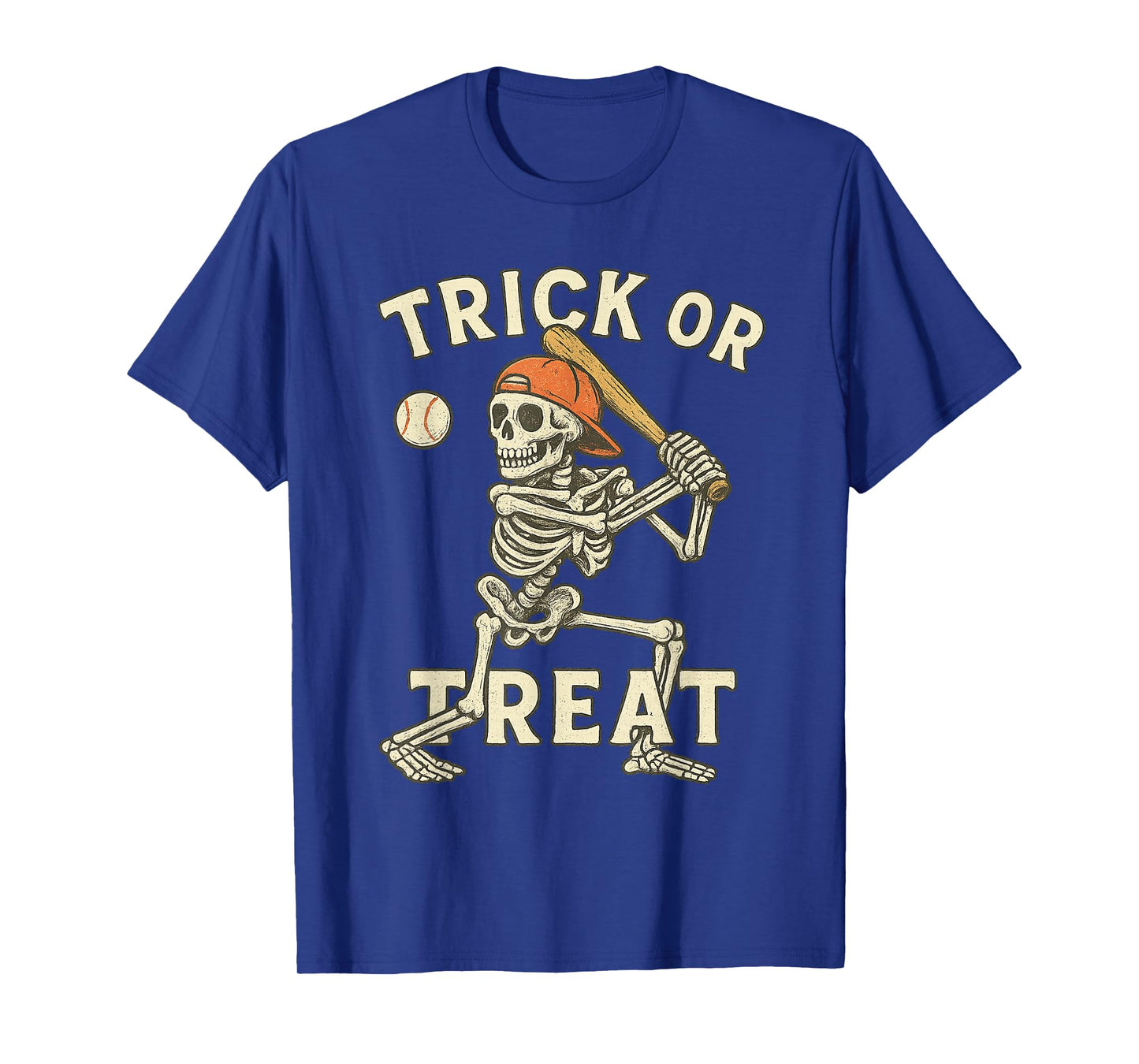 Skeleton Baseball Halloween Costume Funny Men Boys Kids Tee T-Shirt