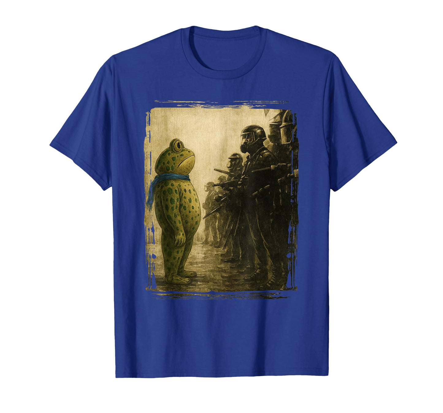 Portland Frog Funny City Art - Portland Frog Protest T-Shirt