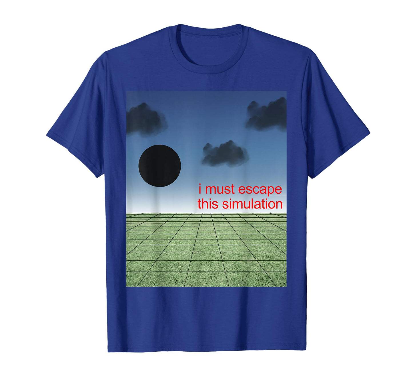 Weirdcore Aesthetic Simulation Gamer Nostalgiacore Oddcore T-Shirt