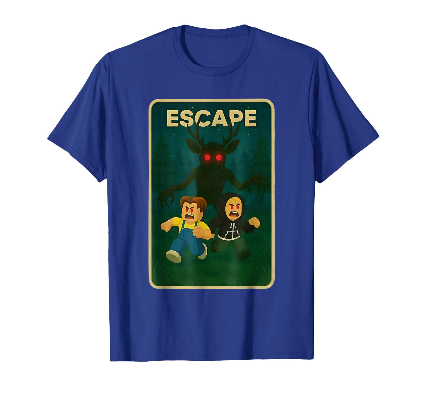 Funny 99 Nights Halloween Gamer Deer in The Forest - Kids T-Shirt
