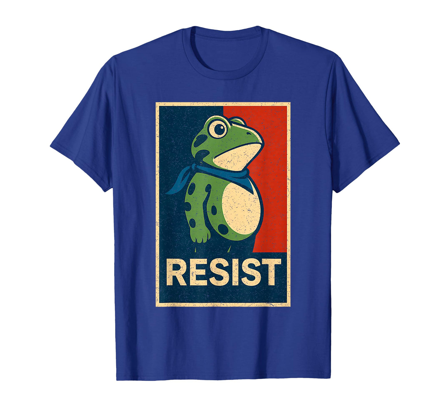 Retro Vintage Portland Frog Protest for Men Women T-Shirt