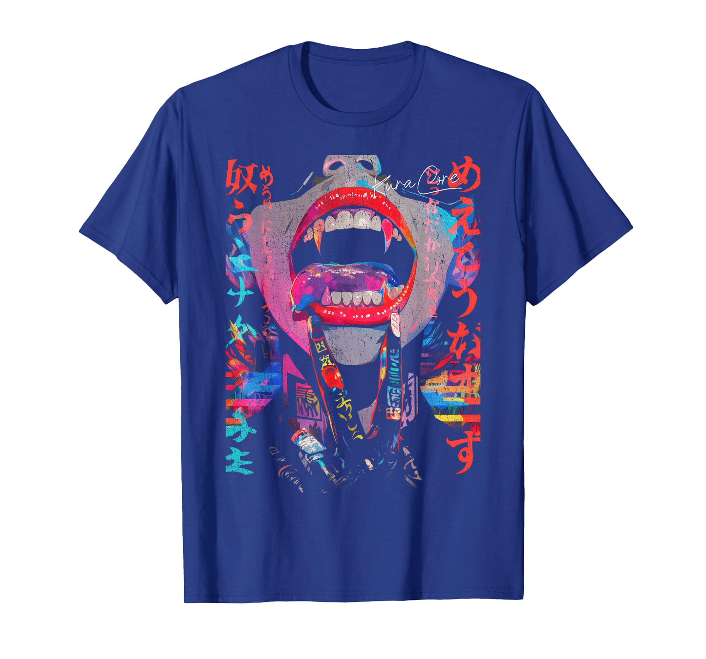 Japanese Streetwear Cyberpunk Y2K Retro Techwear Manga Anime T-Shirt