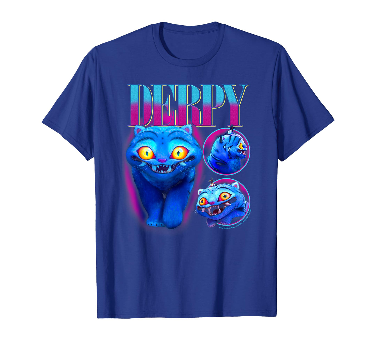 Kpop Demon Hunters Halloween Derpy Showcase Y2K Style Poster T-Shirt