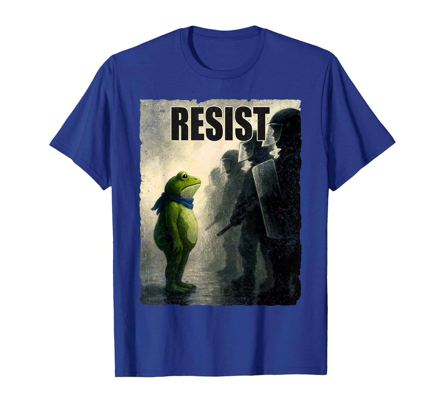 Portland Frog Protest Funny Frog Shirt for Men and Women T-Shirt