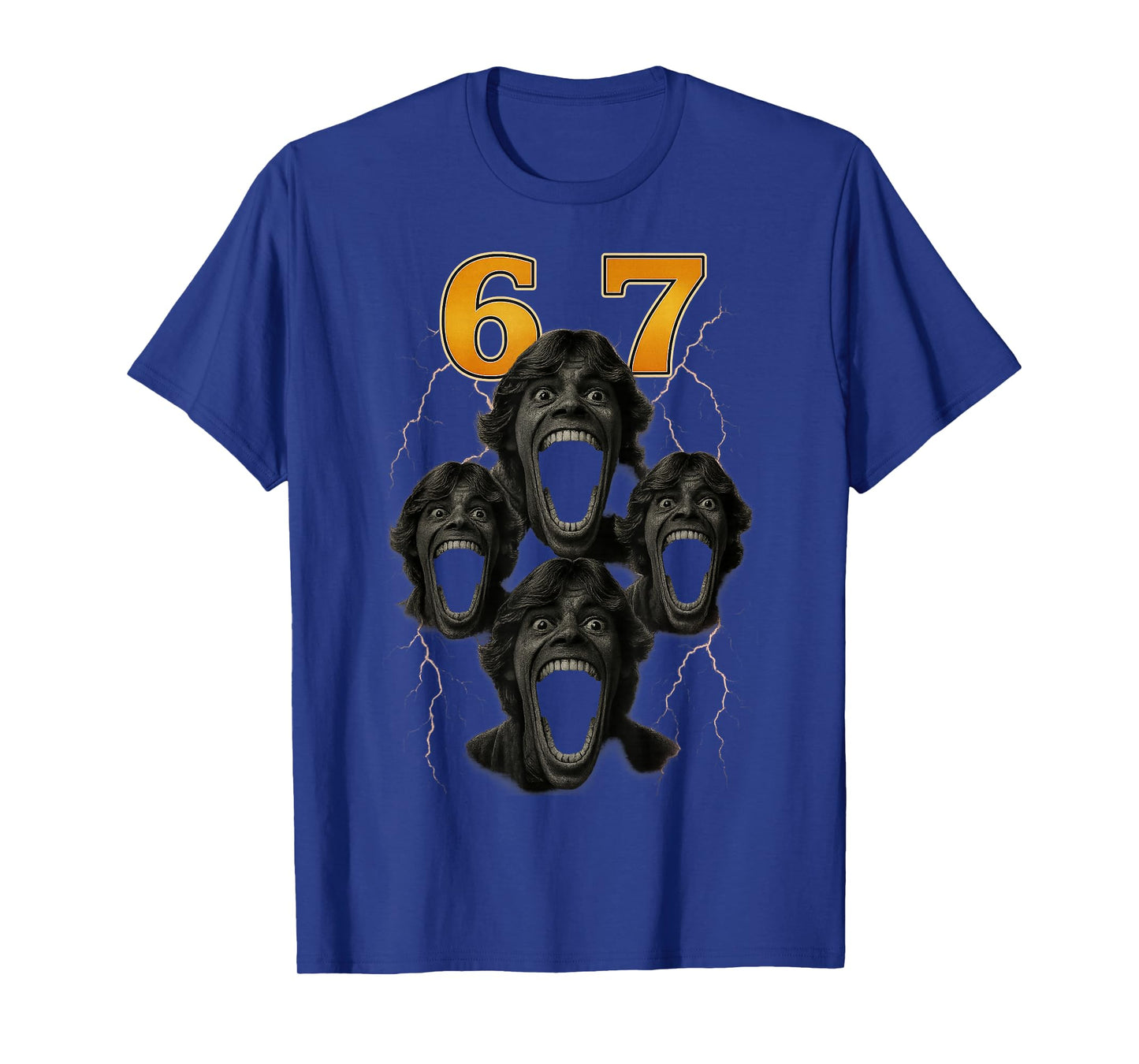 67 Six Seven 6 7 Meme Design Funny 6 7 T-Shirt