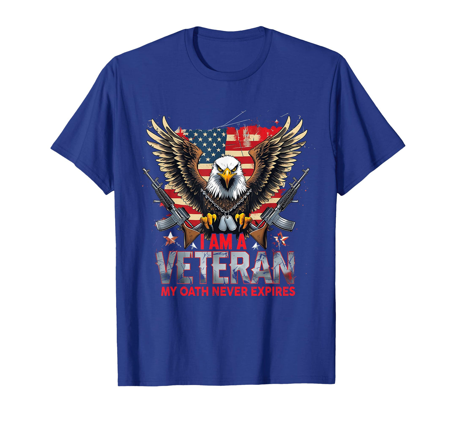I Am A Veteran My Oath Never Expires Eagle Tee T-Shirt
