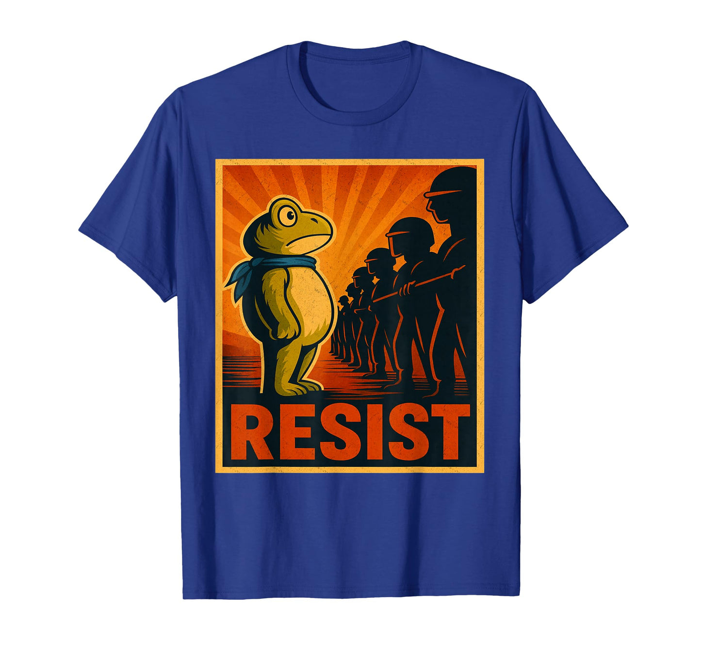 Frog Resist Portland Frog Protest - Portland Frog Activist T-Shirt
