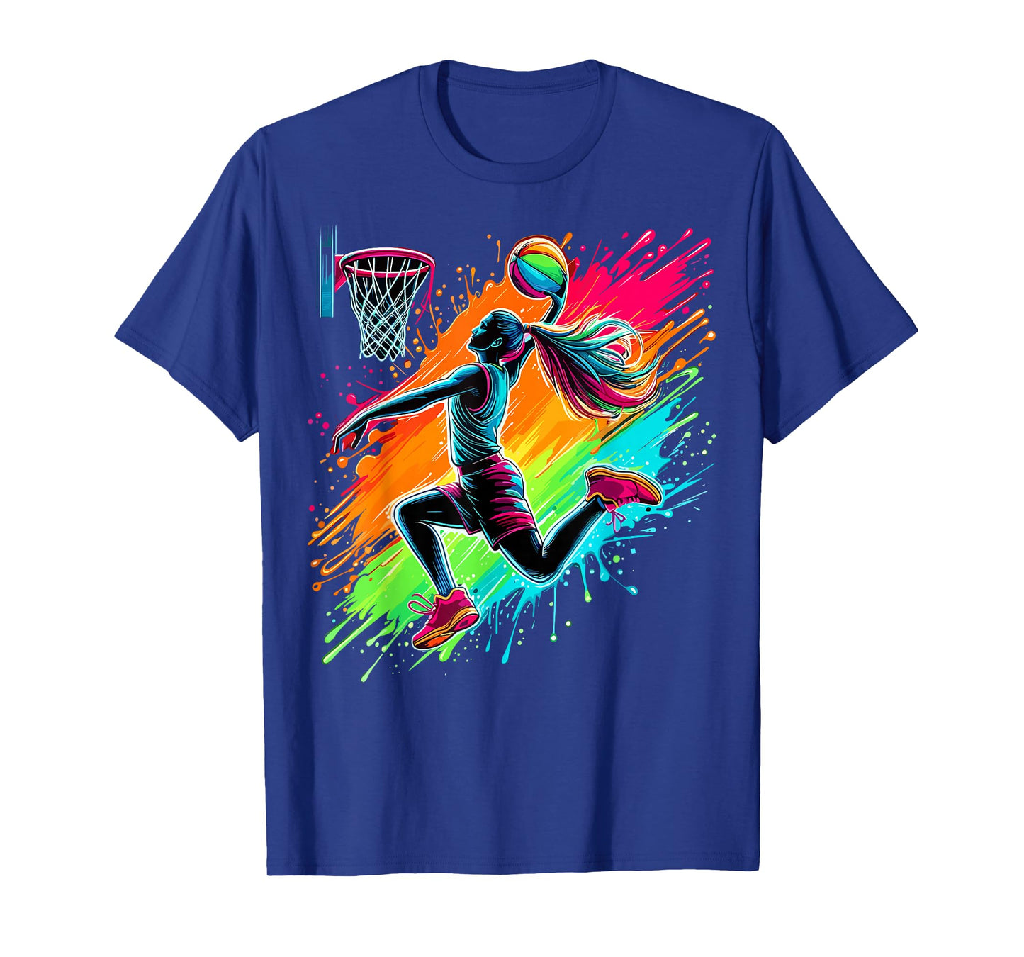 Basketball Player Girl Basketballer T-Shirt