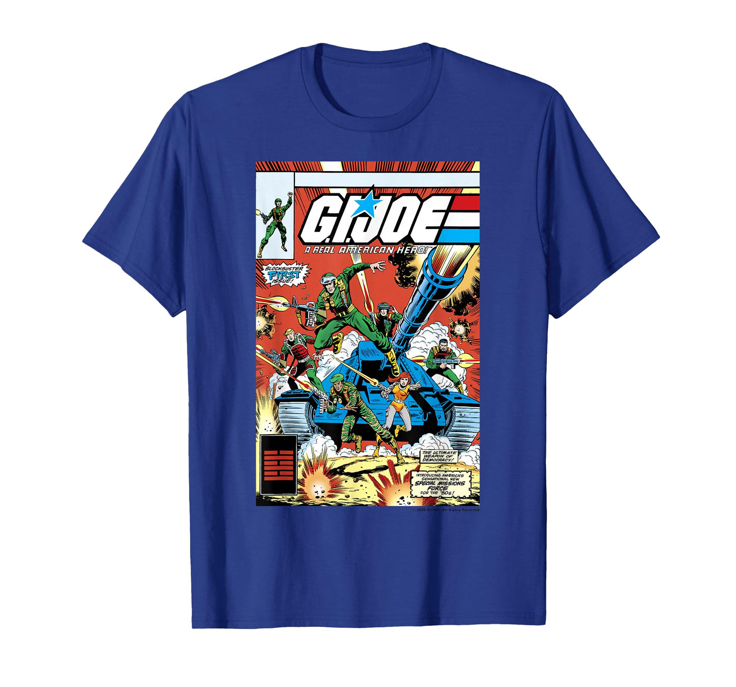 G.I. Joe A Real American Hero Comic Book Cover T-Shirt