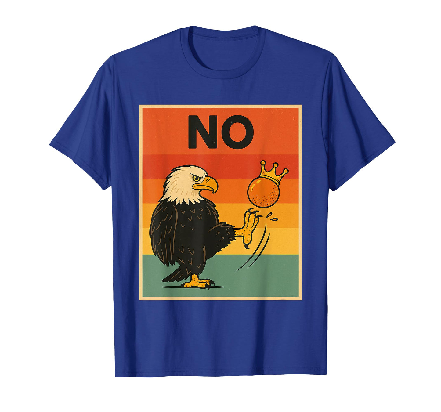 Funny No Kings In America Men Women T-Shirt