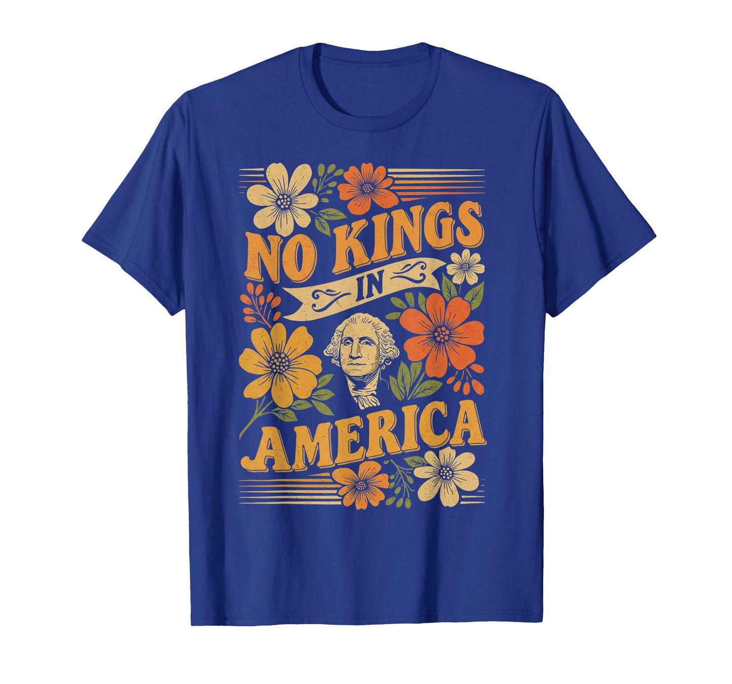 No Kings In America We The People Political Save Democracy T-Shirt