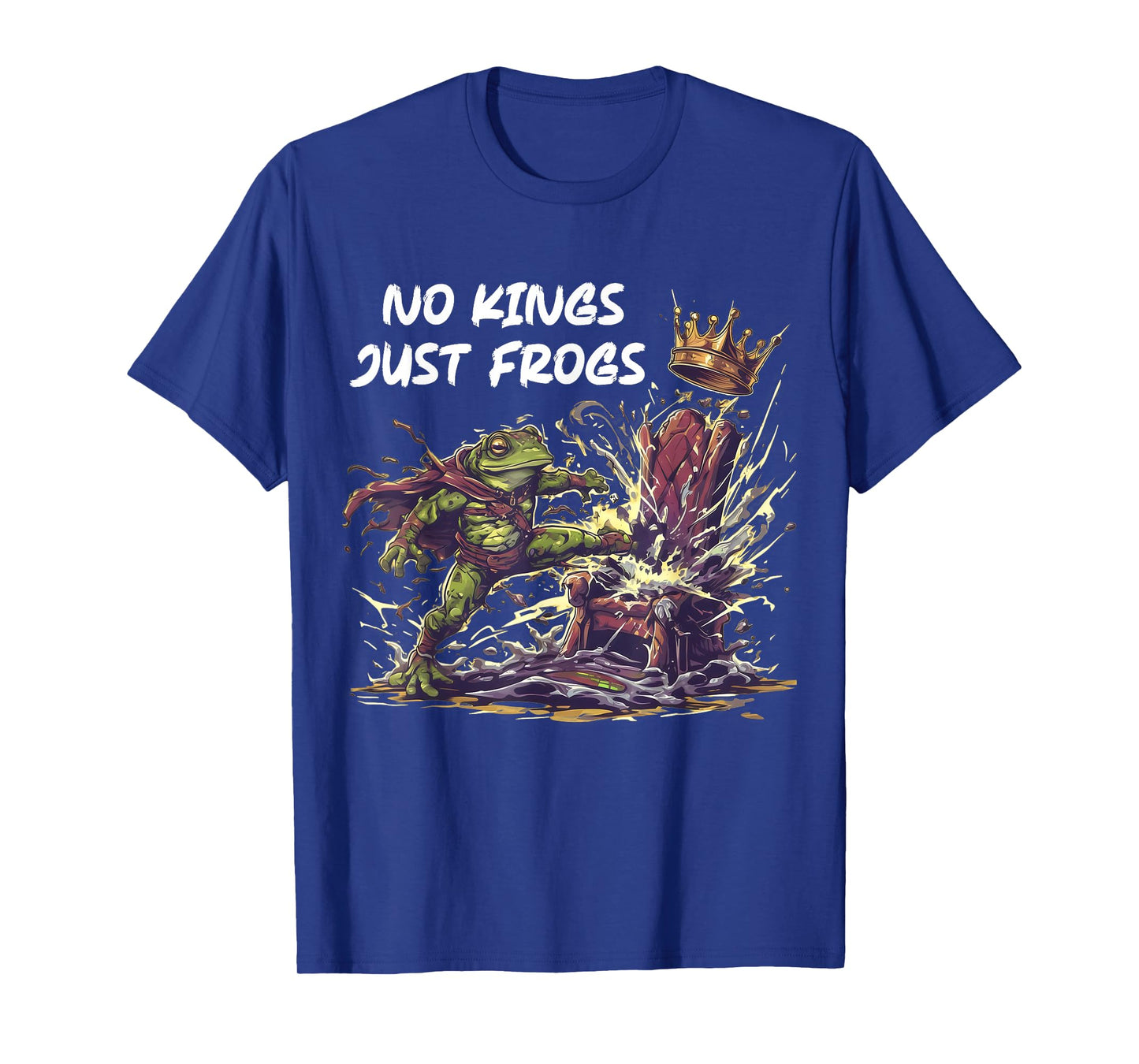 No Kings Just Frogs - Activist Protest Portland T-Shirt