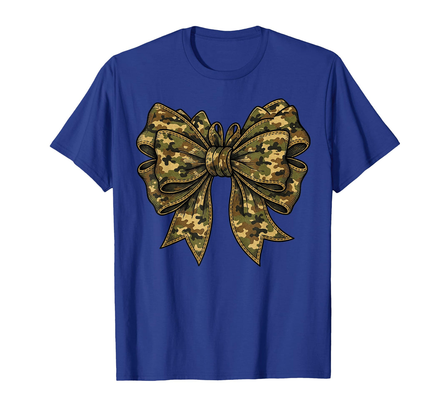 Hunting Season Toddler Girls Camo Coquette Bow Camouflage T-Shirt