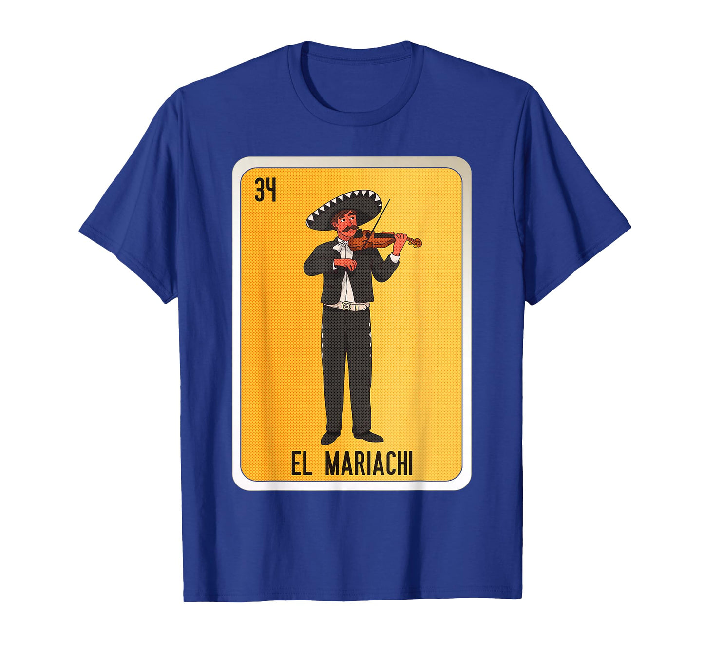 El Mariachi Mexican Slang Chicano Bingo Cards T-Shirt
