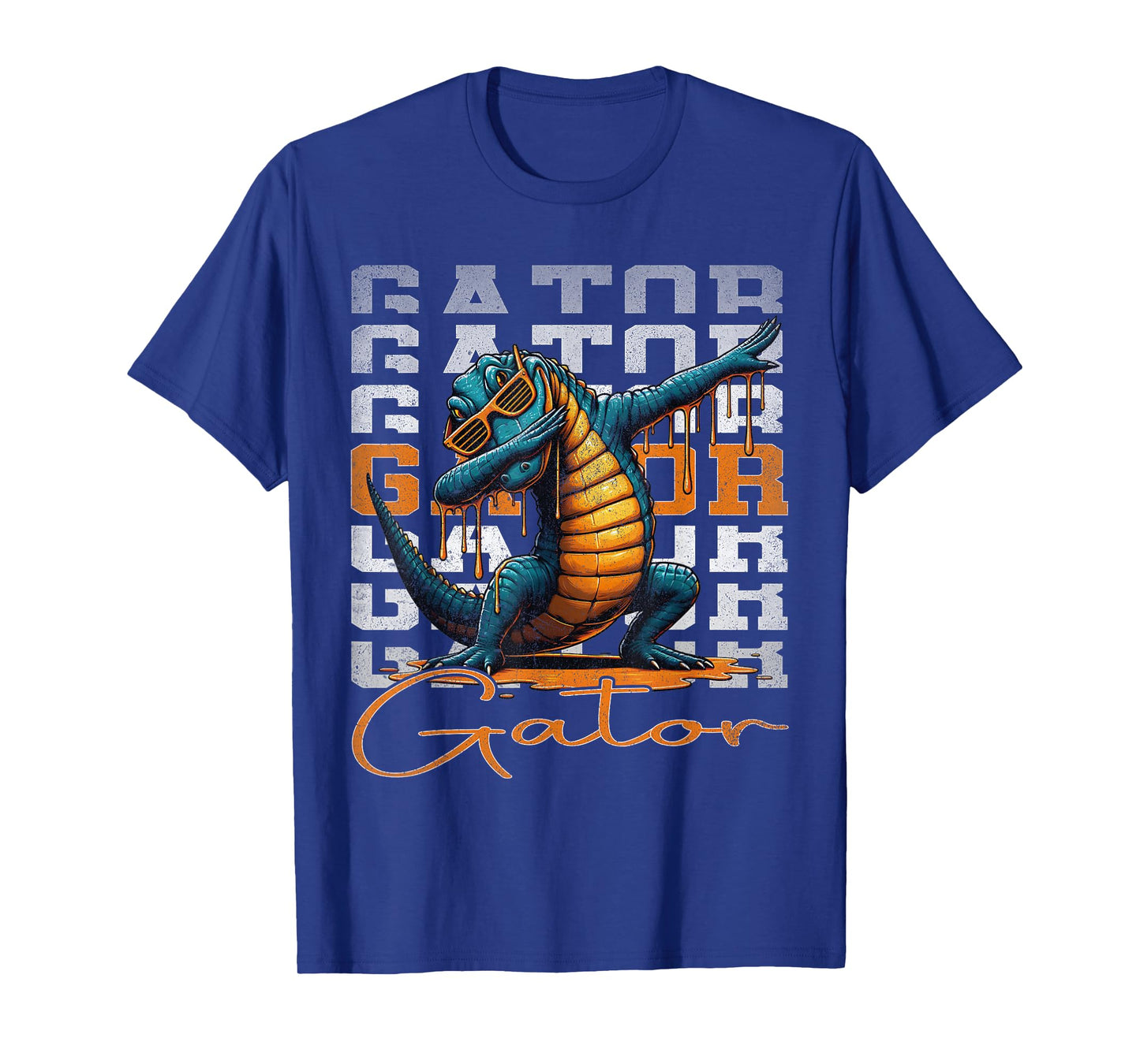 Vintage Graphic Gator Drip Gator Dabbing Men Women Kids T-Shirt