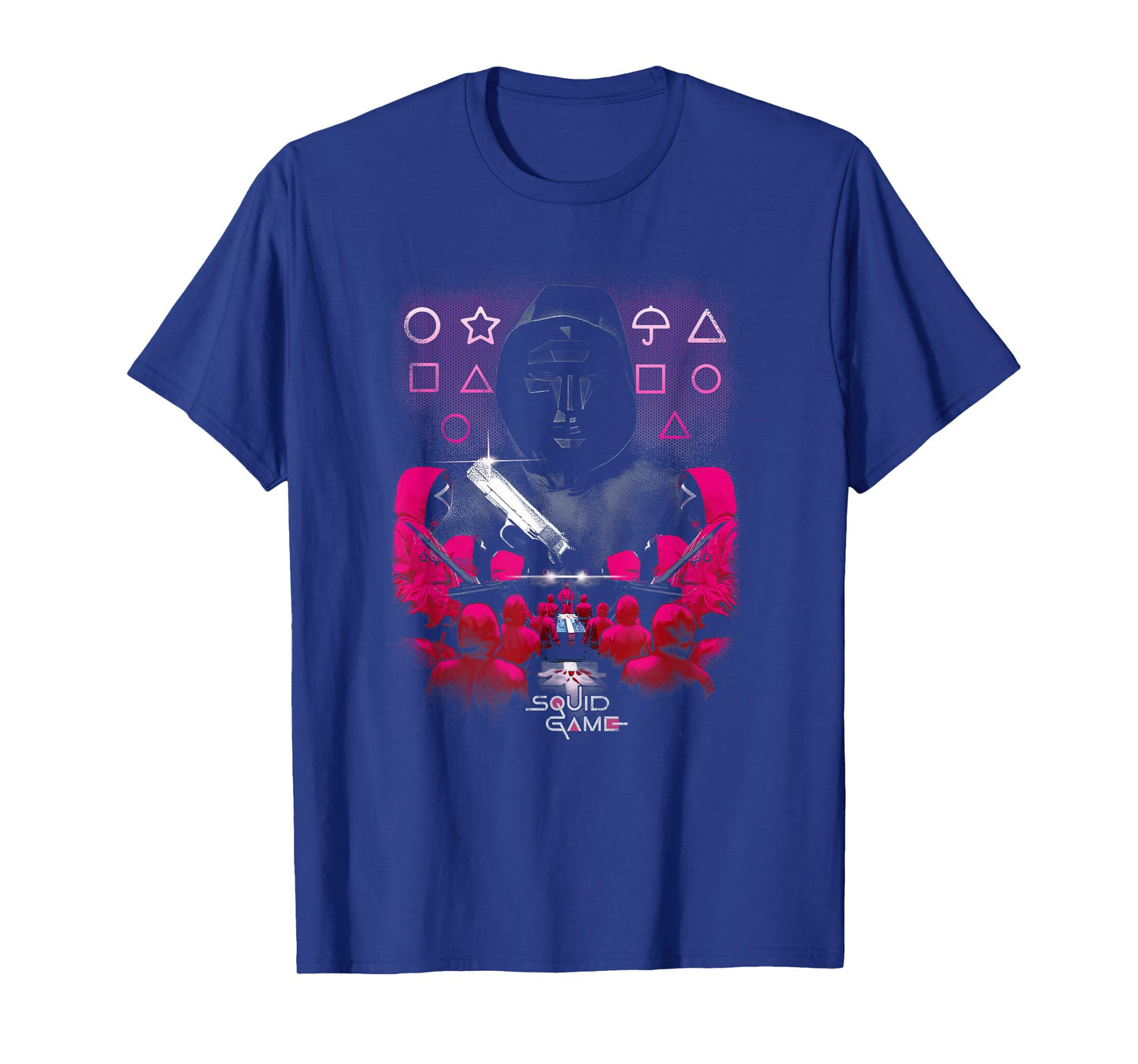 Squid Game Front Man Geometric Poster T-Shirt